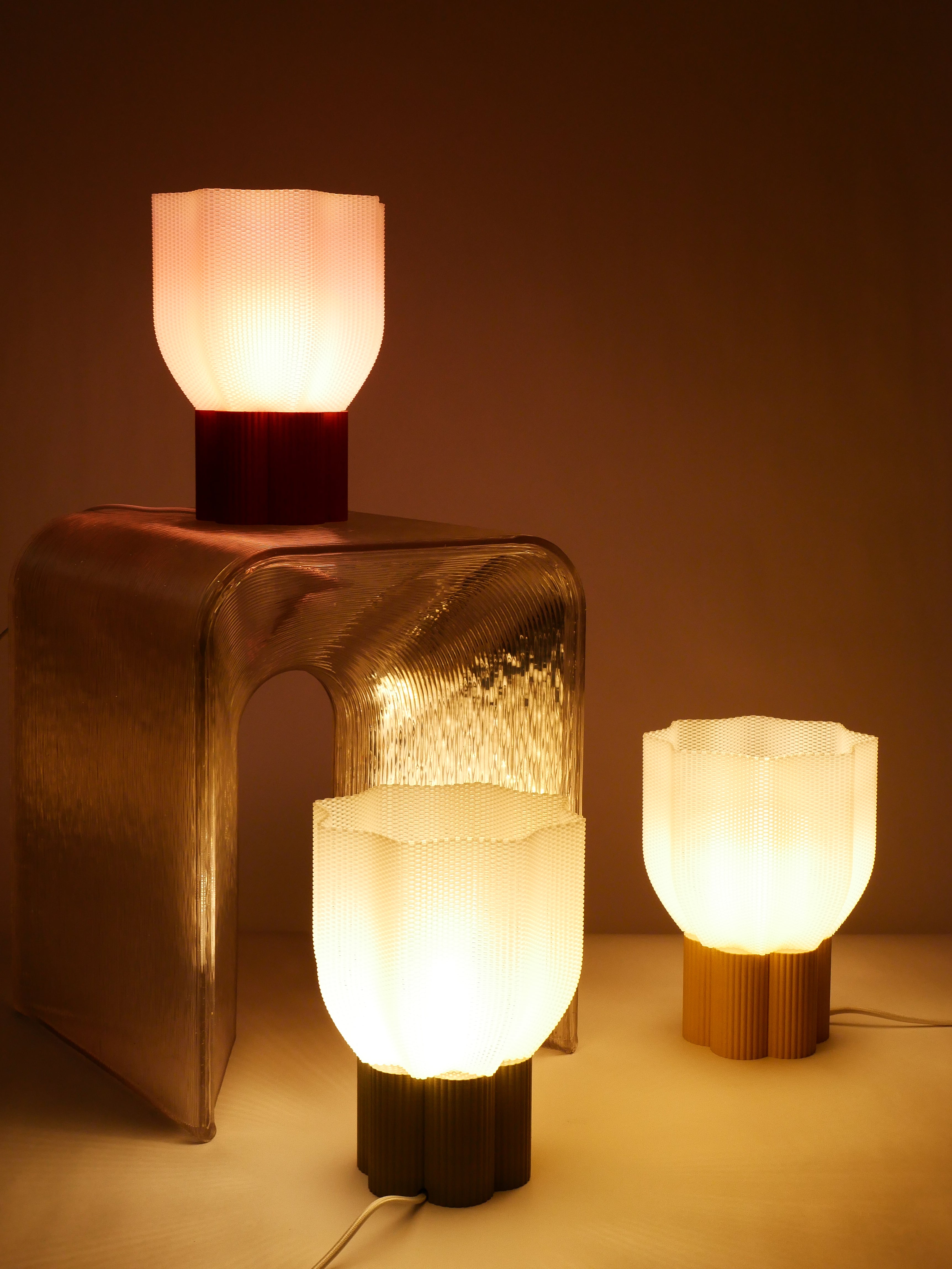 Bloom table lamp - sustainable tables lamps made from eco friendly materials