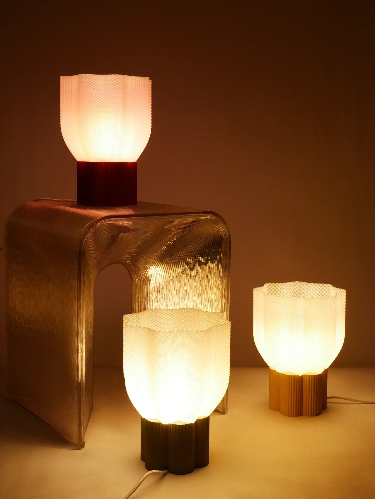 Bloom table lamp - sustainable tables lamps made from eco friendly materials