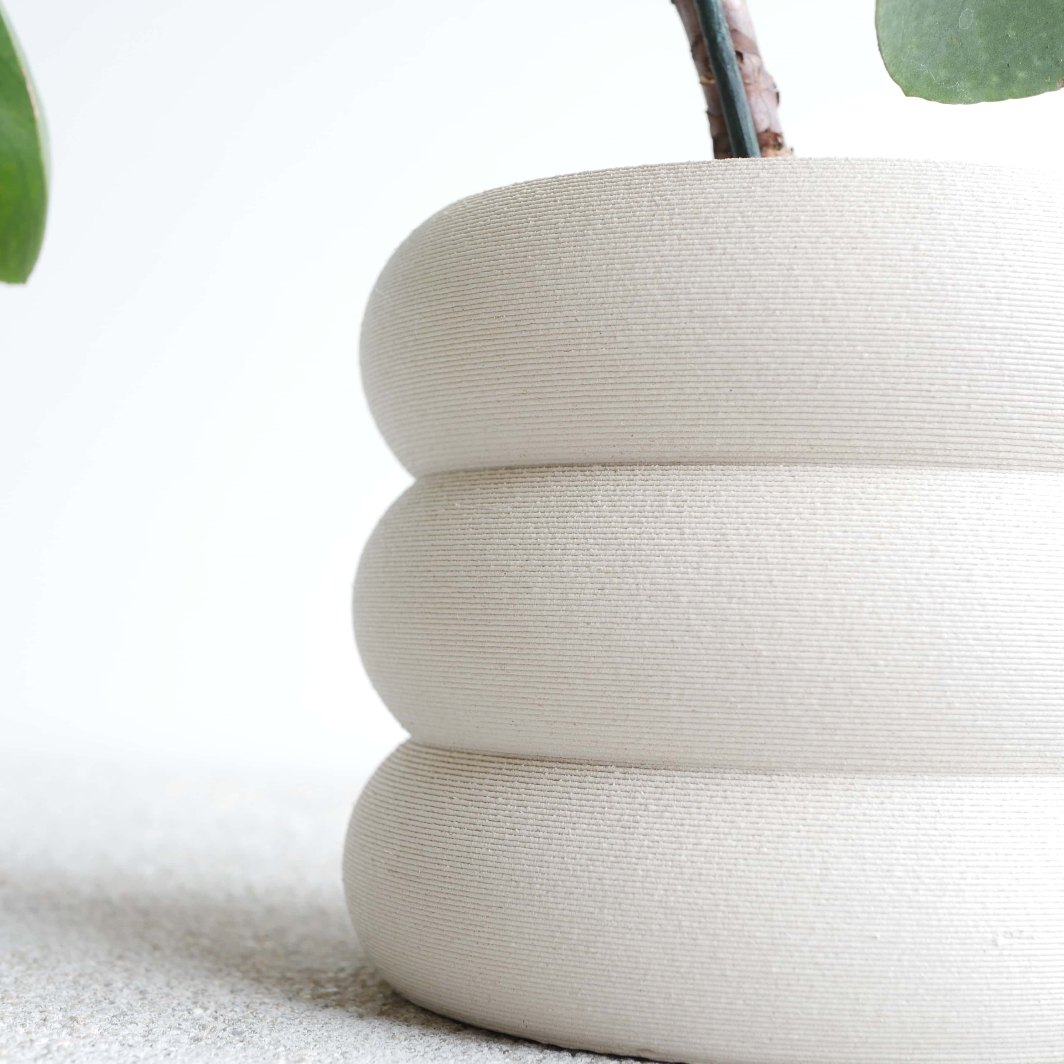 Eden planter #color_Mist white
