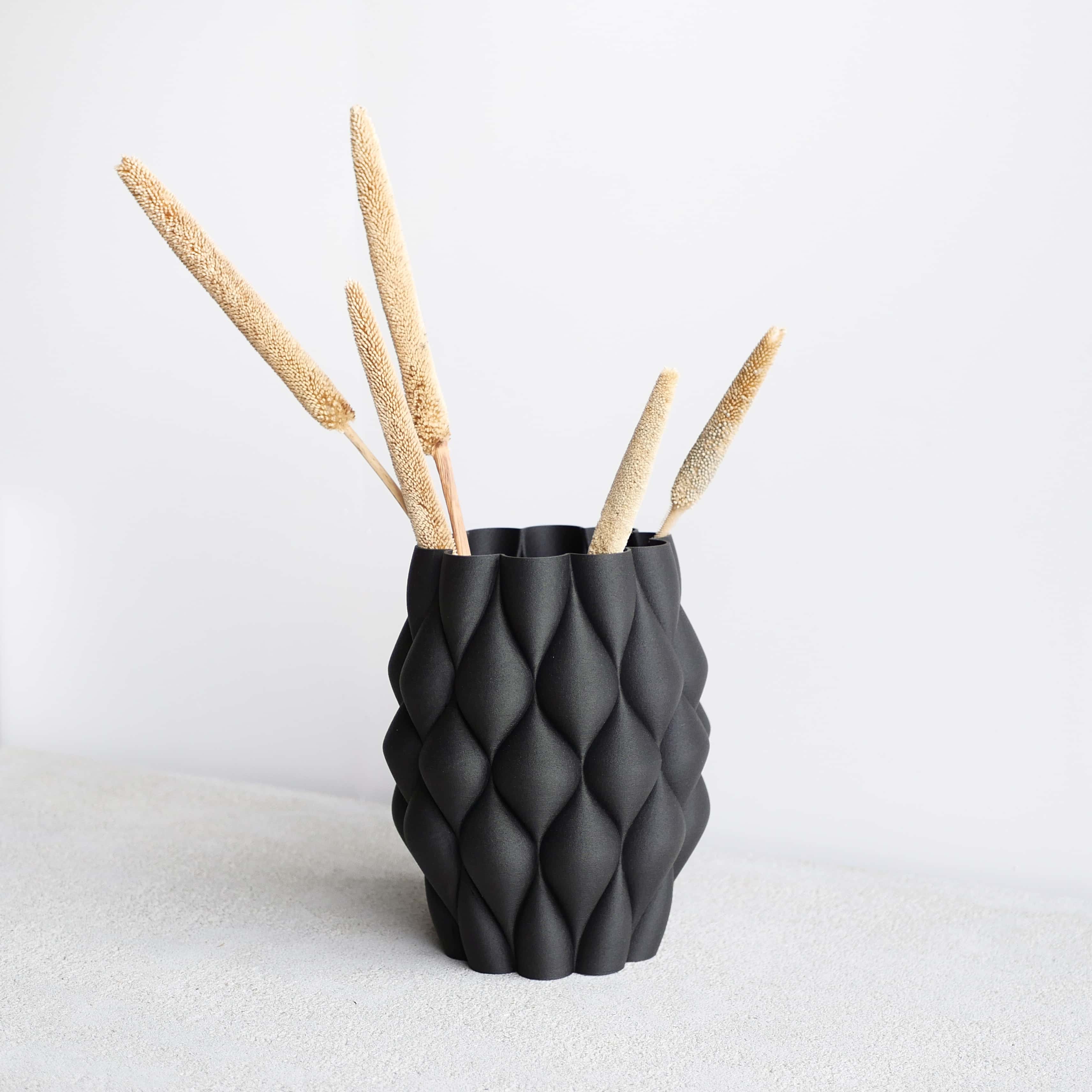 COPENHAGUE Vase - Minimum design #color_black