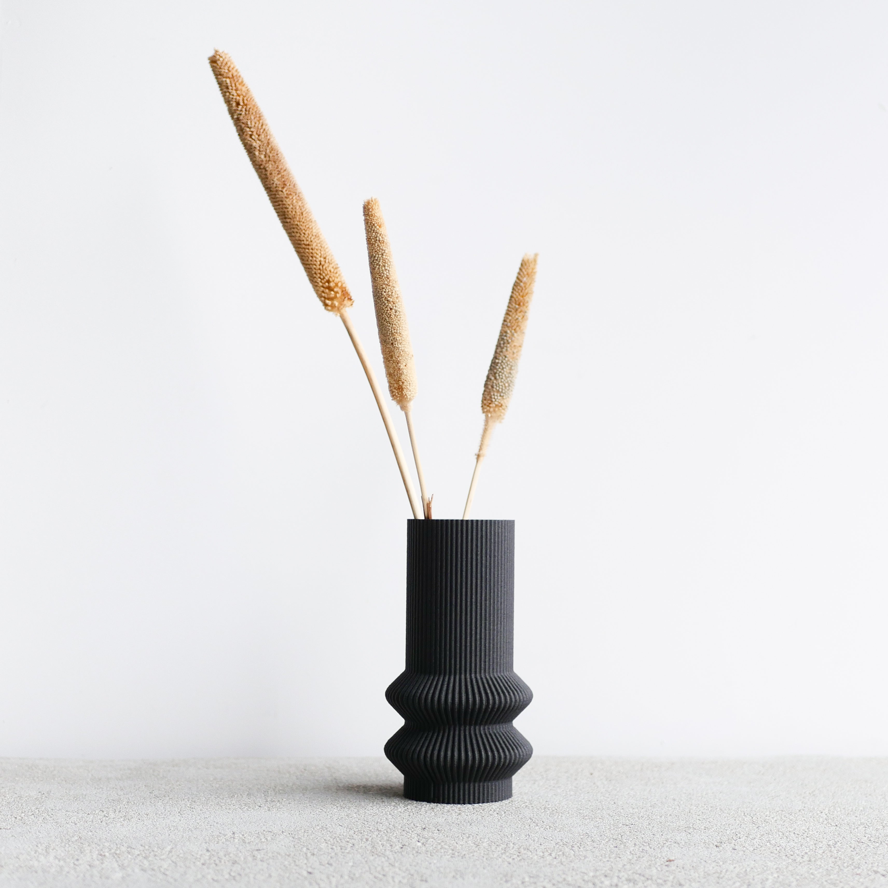 JUNE Vase - Minimum design #color_Black