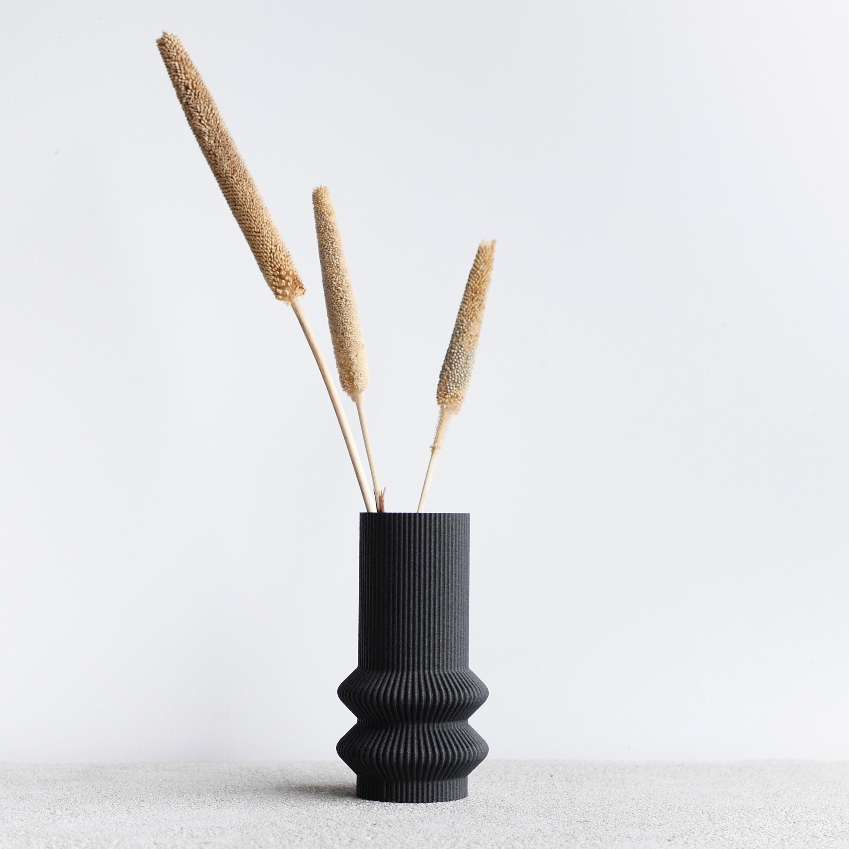 JUNE Vase - Minimum design #color_Black