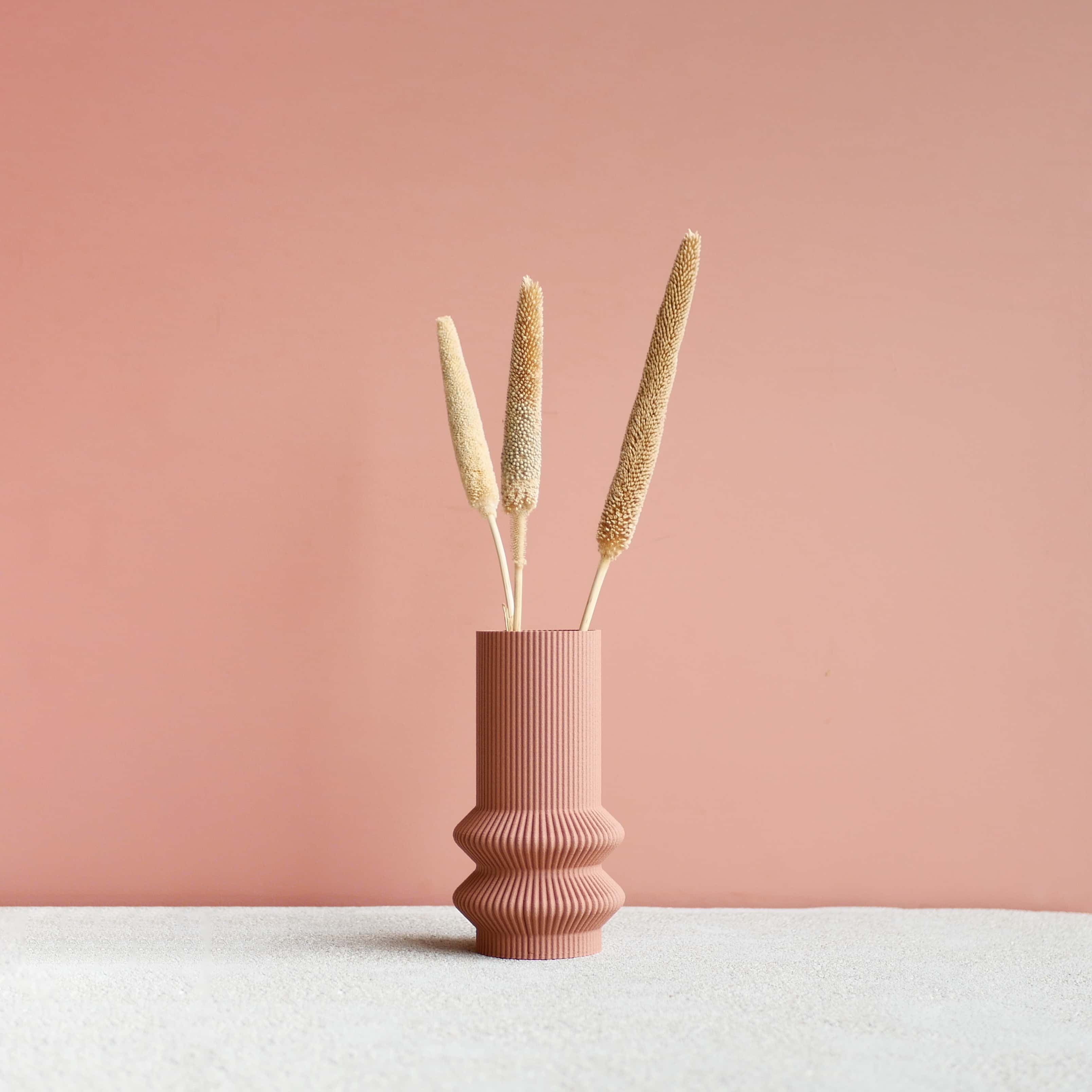 JUNE Vase - Minimum design #color_Terracotta