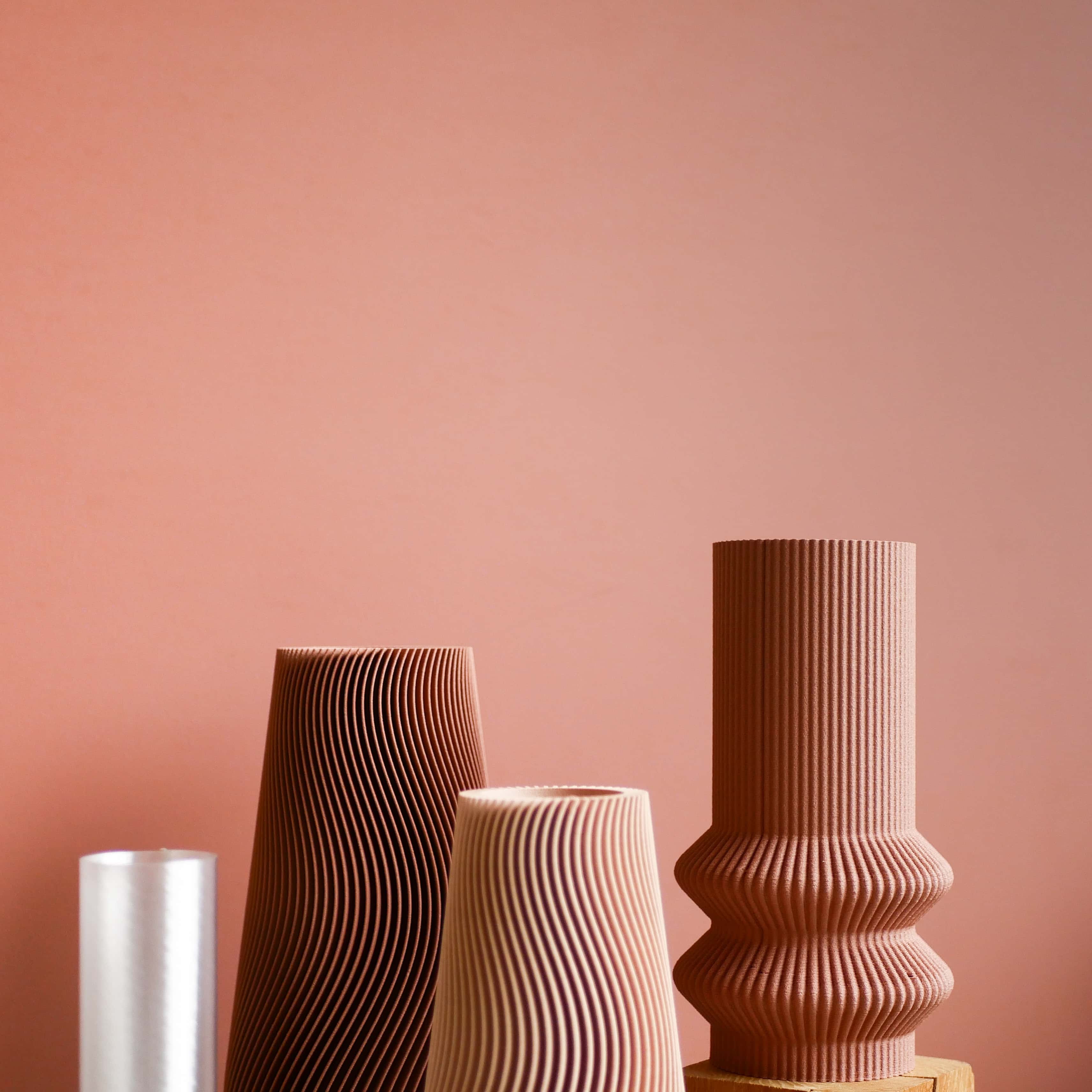 JUNE Vase - Minimum design #color_Terracotta