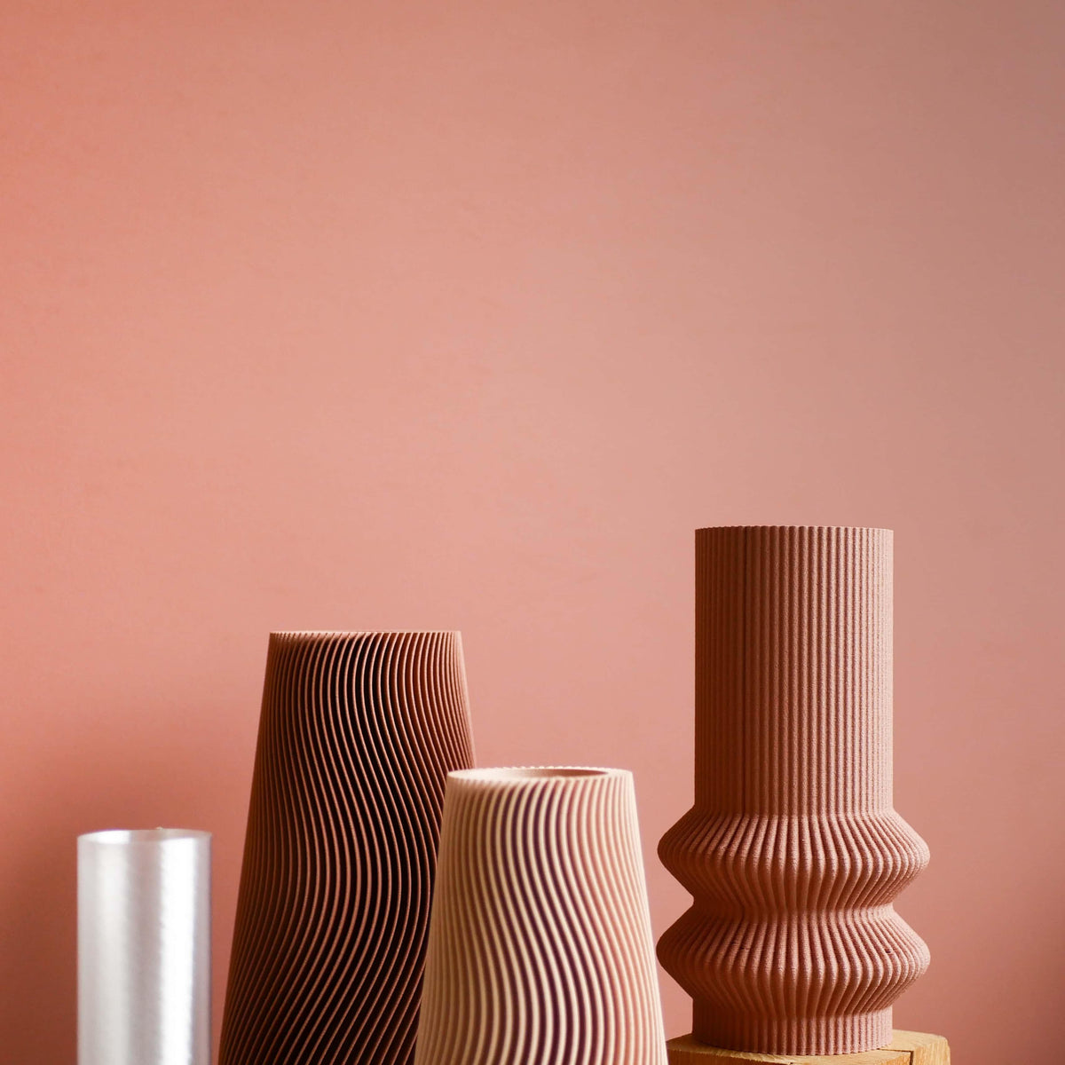 JUNE Vase - Minimum design #color_Terracotta