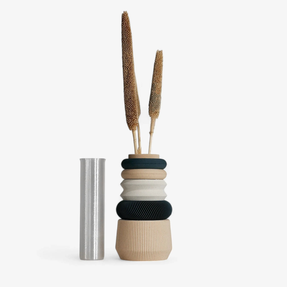 LAGUNE Modularer Vase | Blau