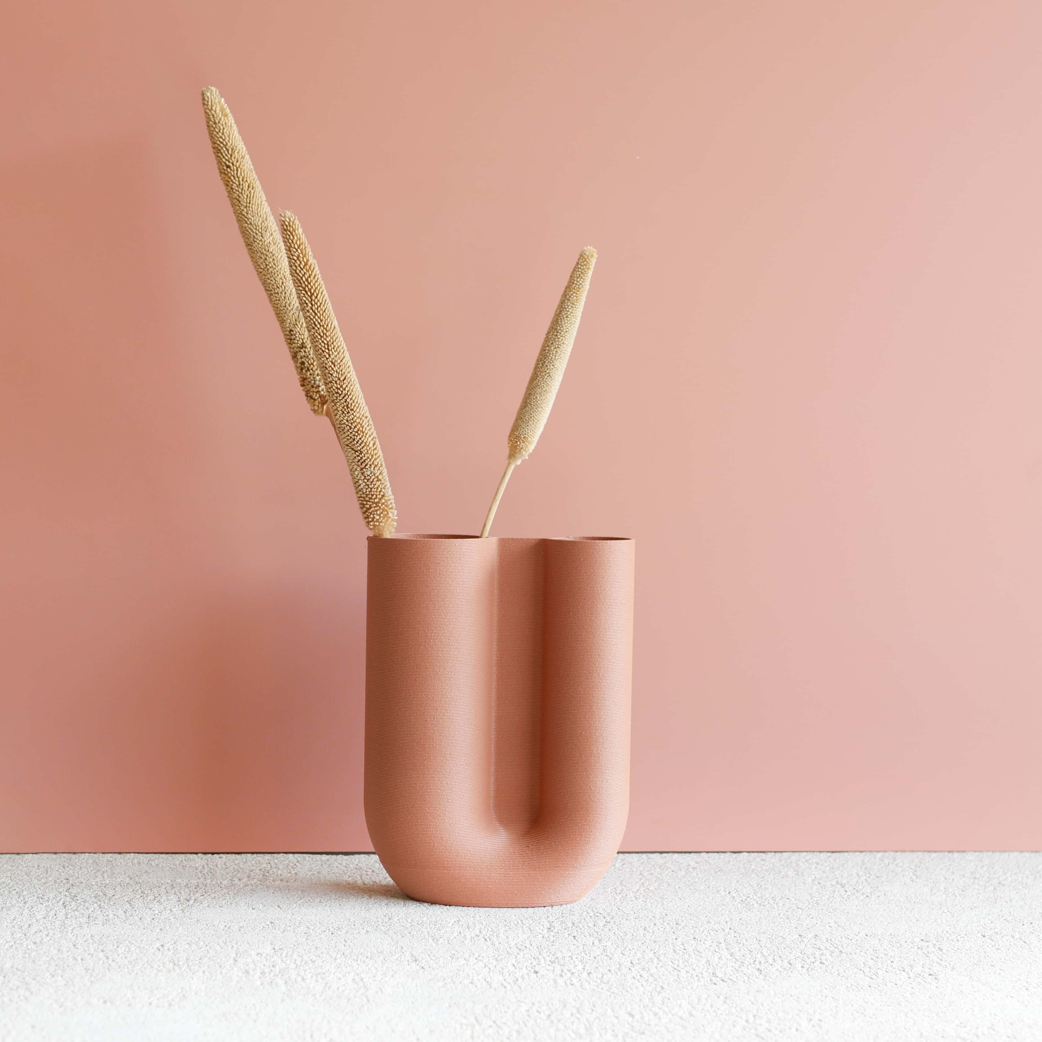 Vase Odessa Terracotta #color_terracotta