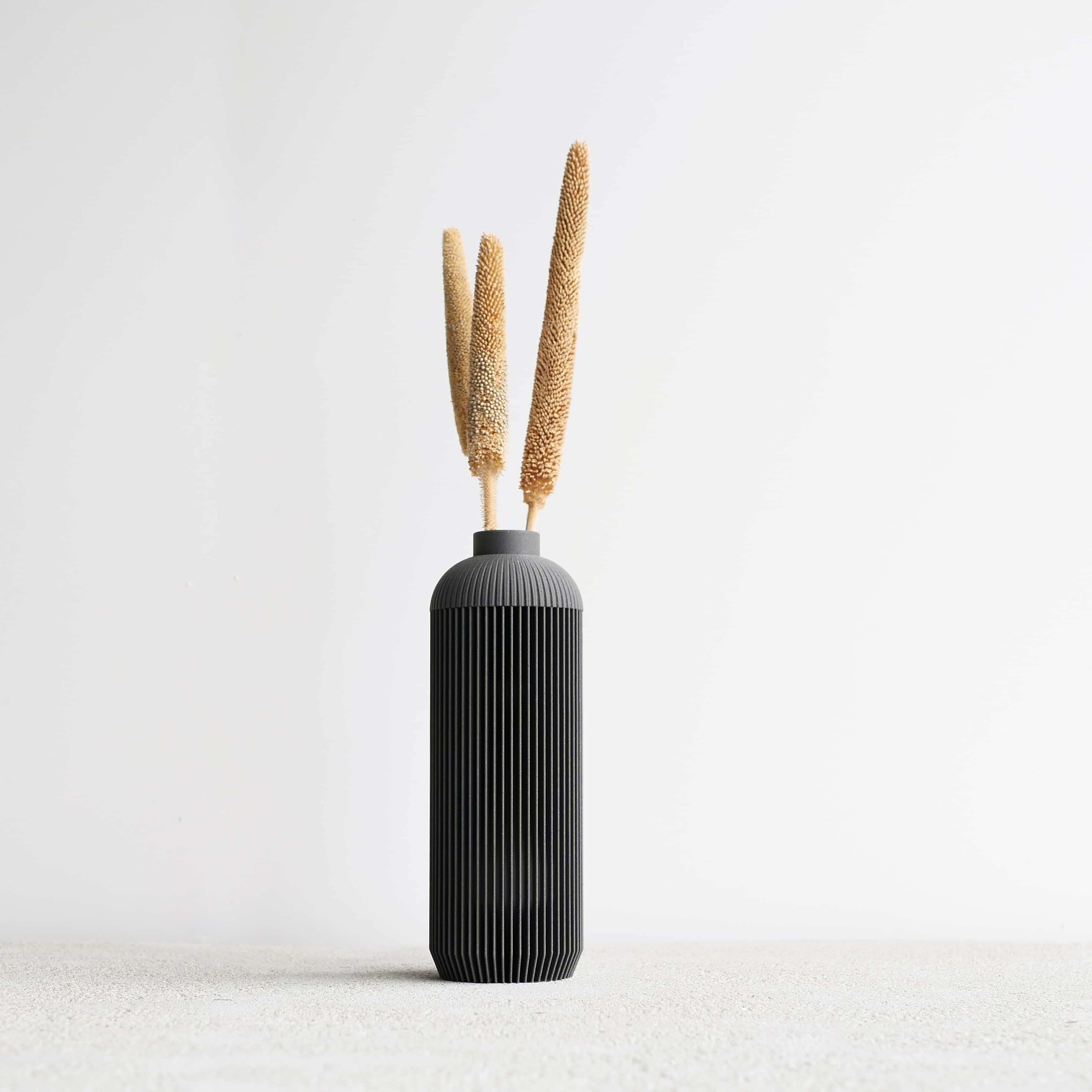 Onde Vase - Minimum design - Home decor - #color_Dark grey