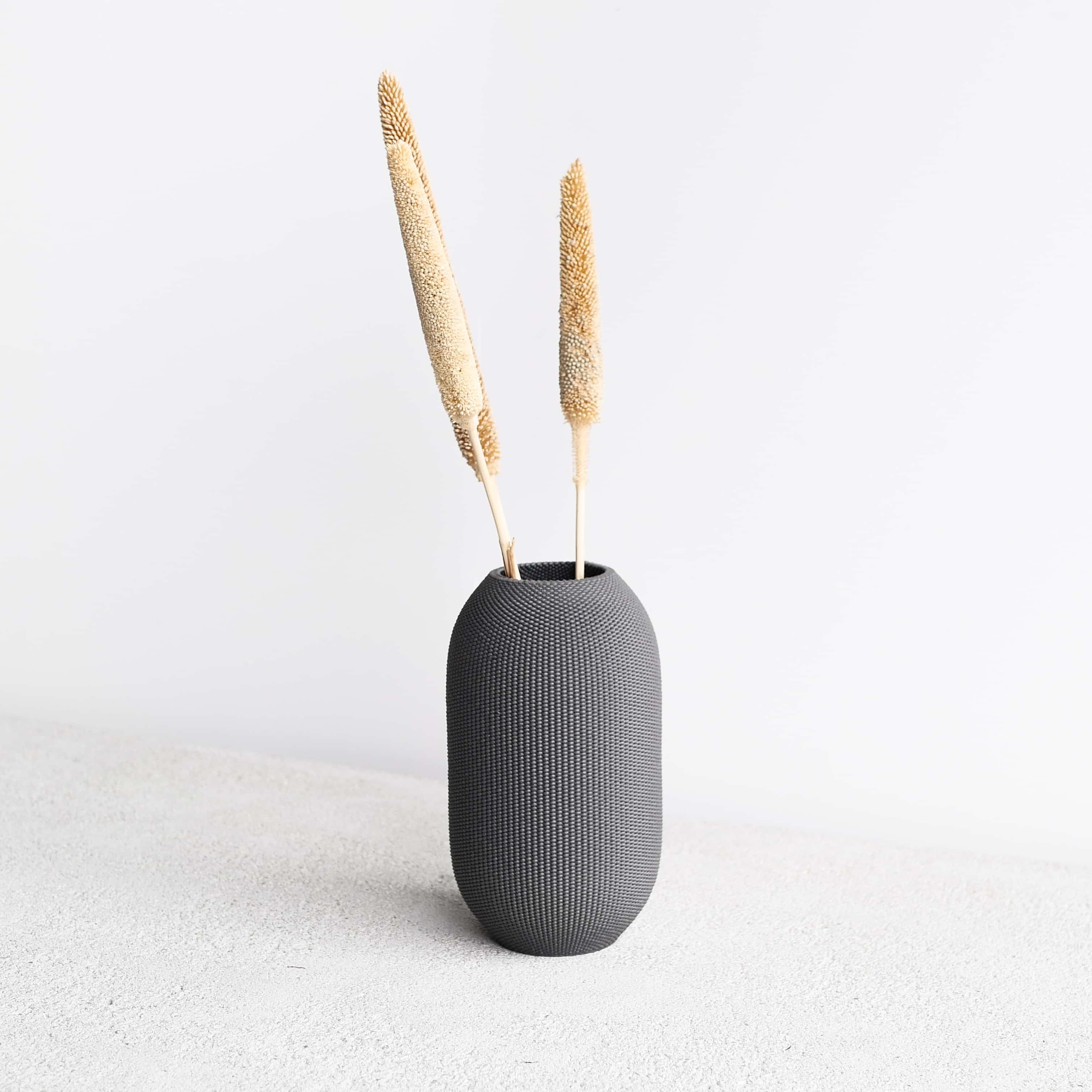 Perle Vase I Minimum Design #Dark grey