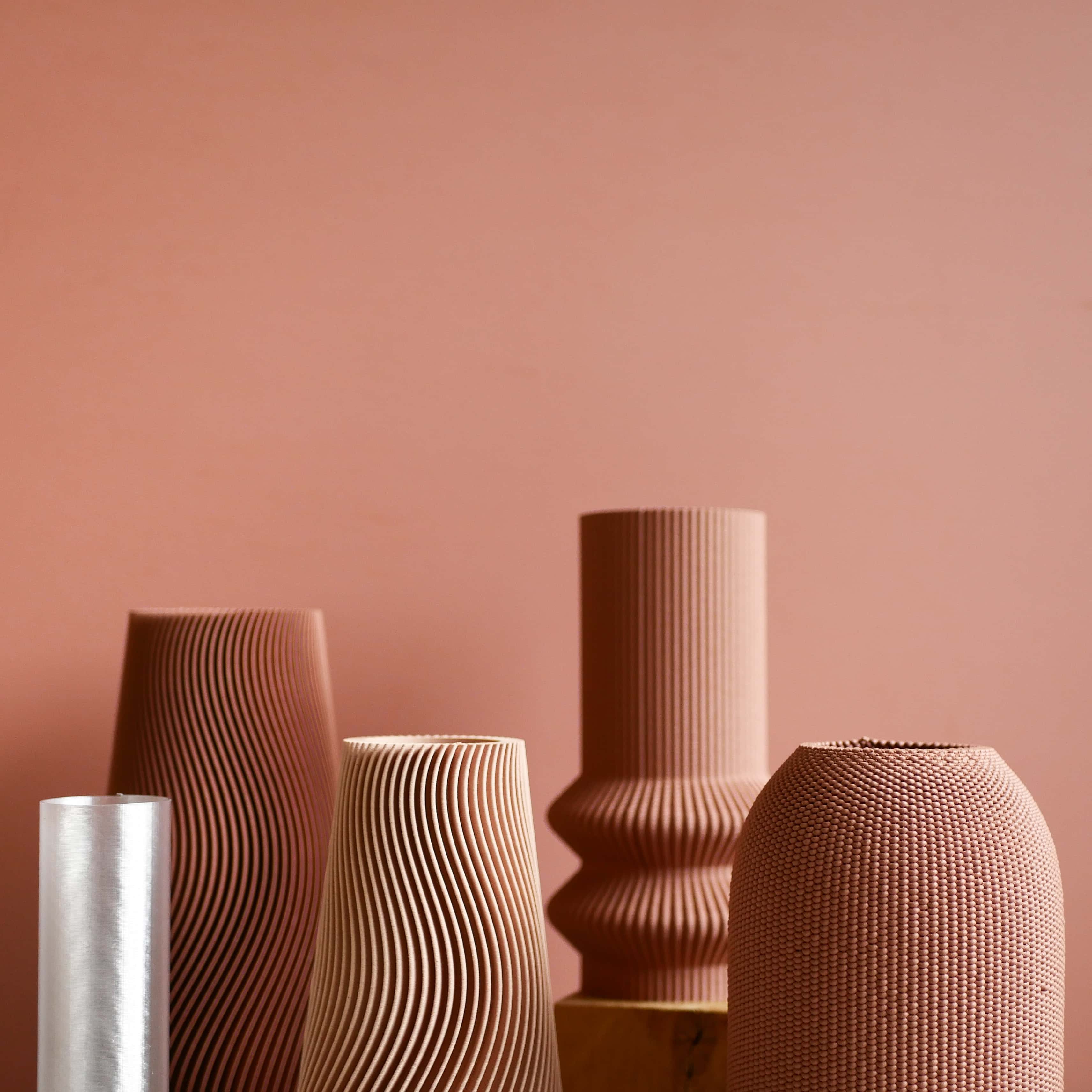 Perle Vase I Minimum Design #color_Terracotta