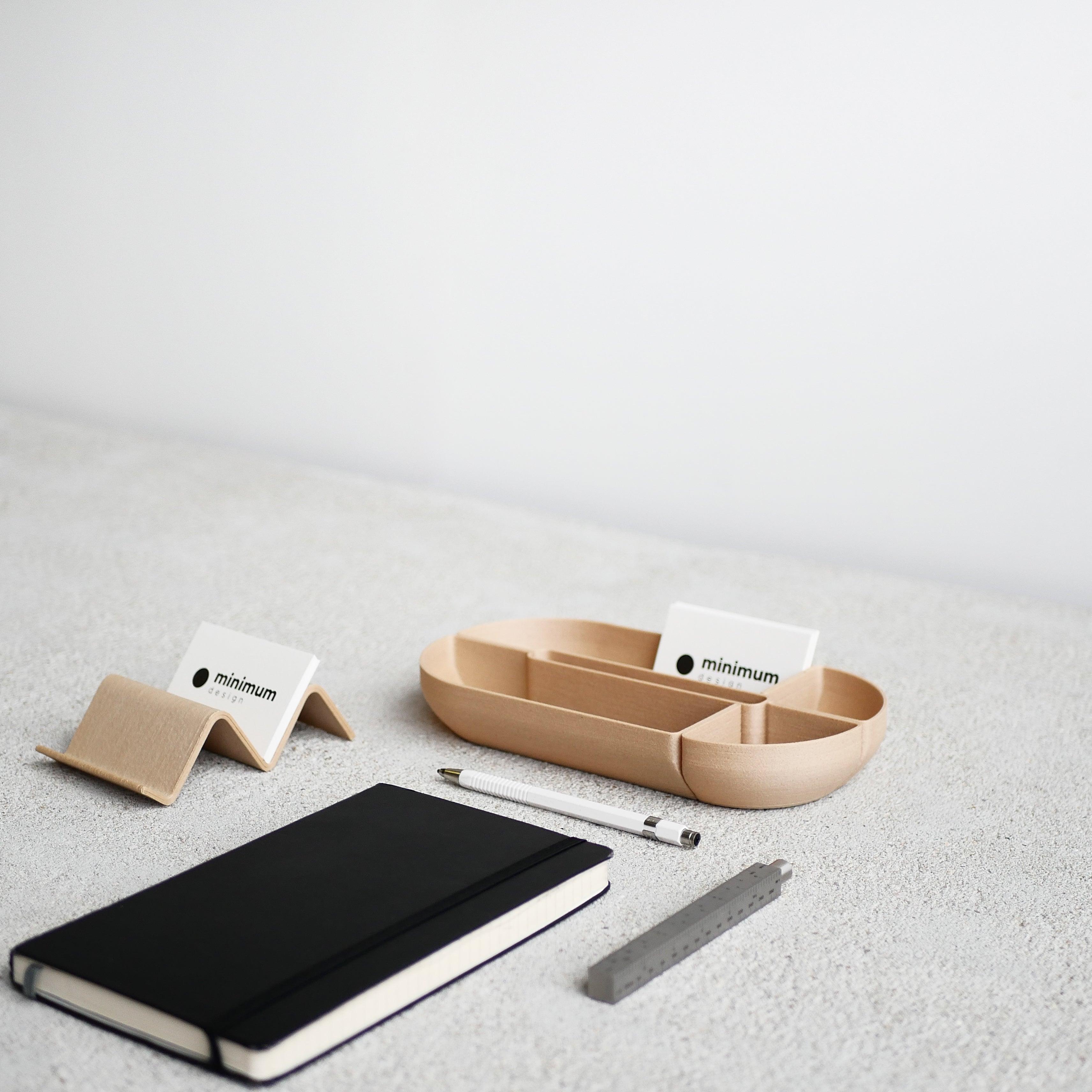 BROOKLYN 01 Desk organizer - Minimum Design #color_Natural