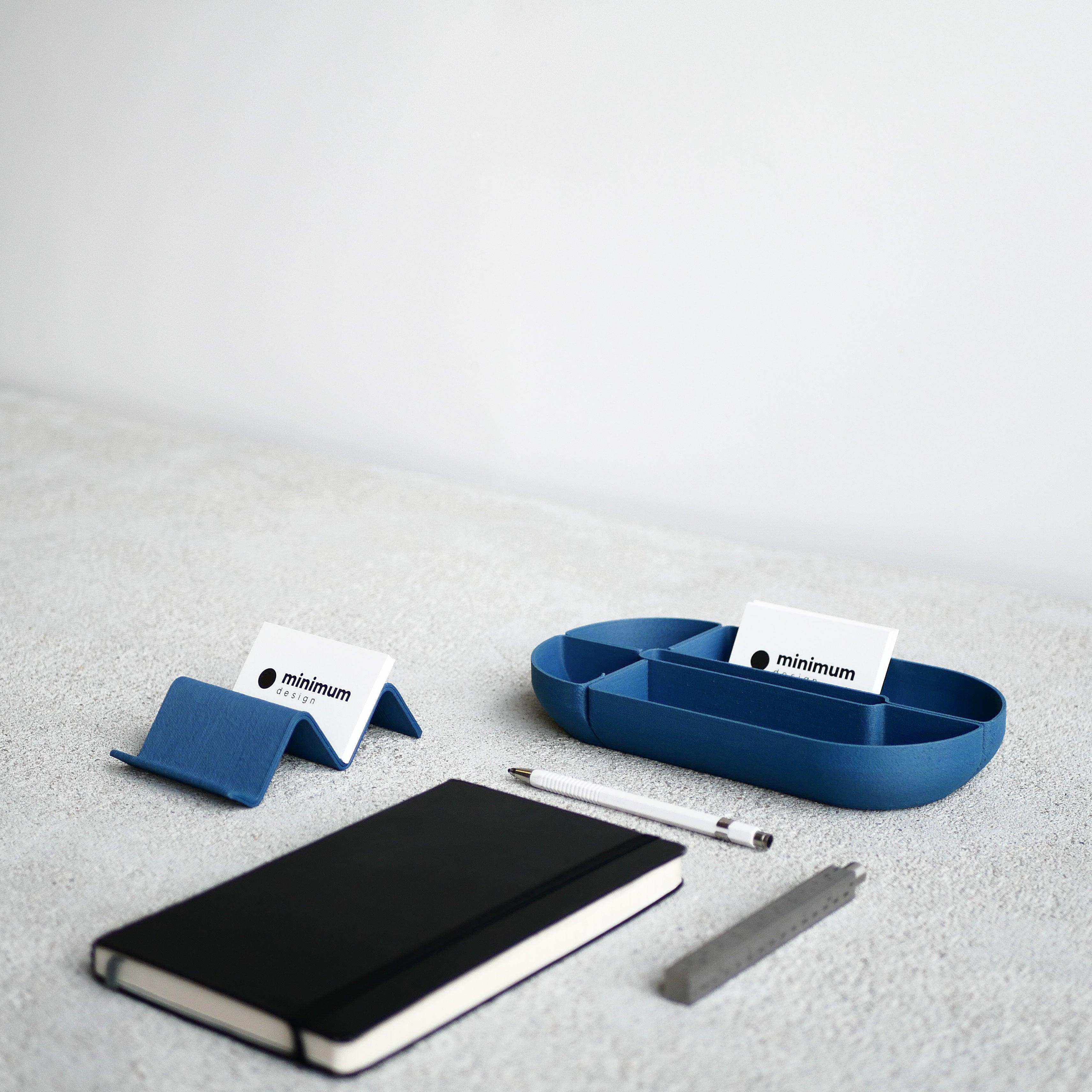 BROOKLYN 01 Desk organizer - Minimum Design #color_bright blue