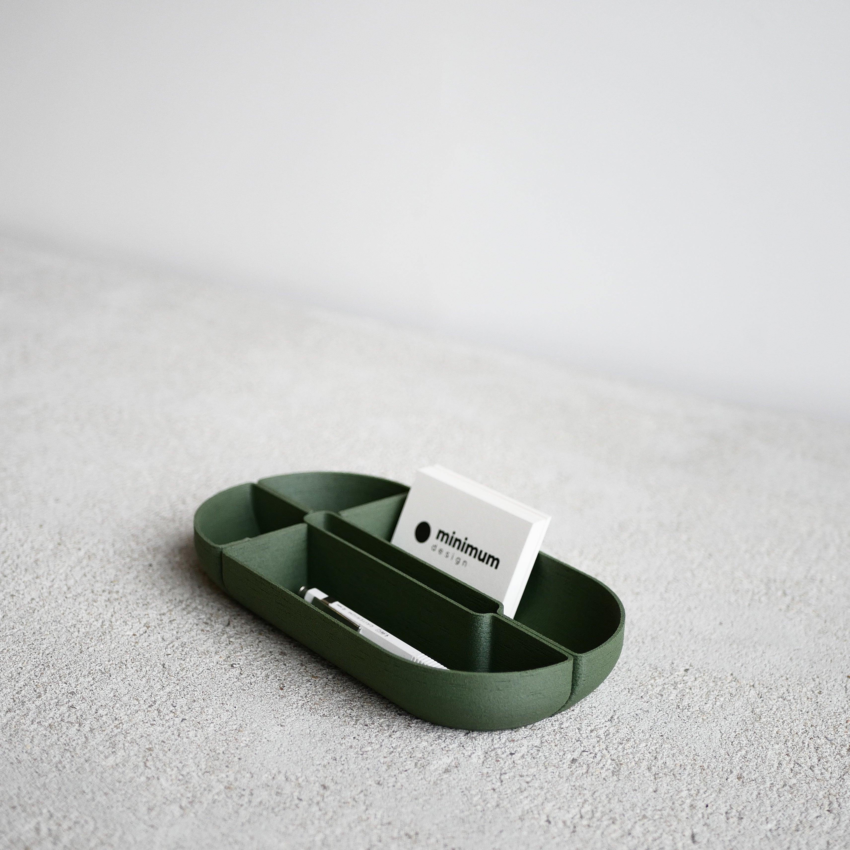 BROOKLYN 01 Desk organizer - Minimum Design #color_Green