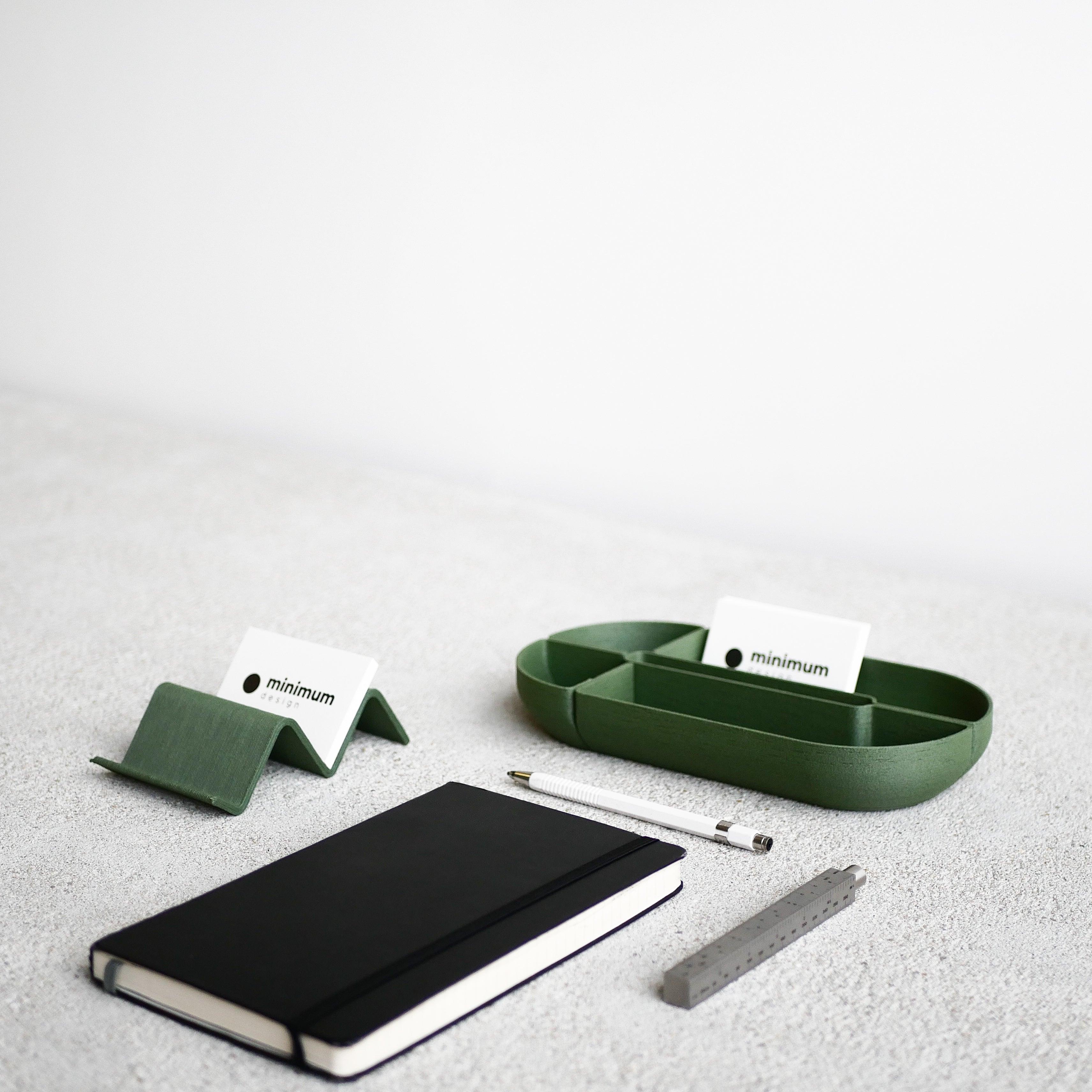 BROOKLYN 01 Desk organizer - Minimum Design #color_Green