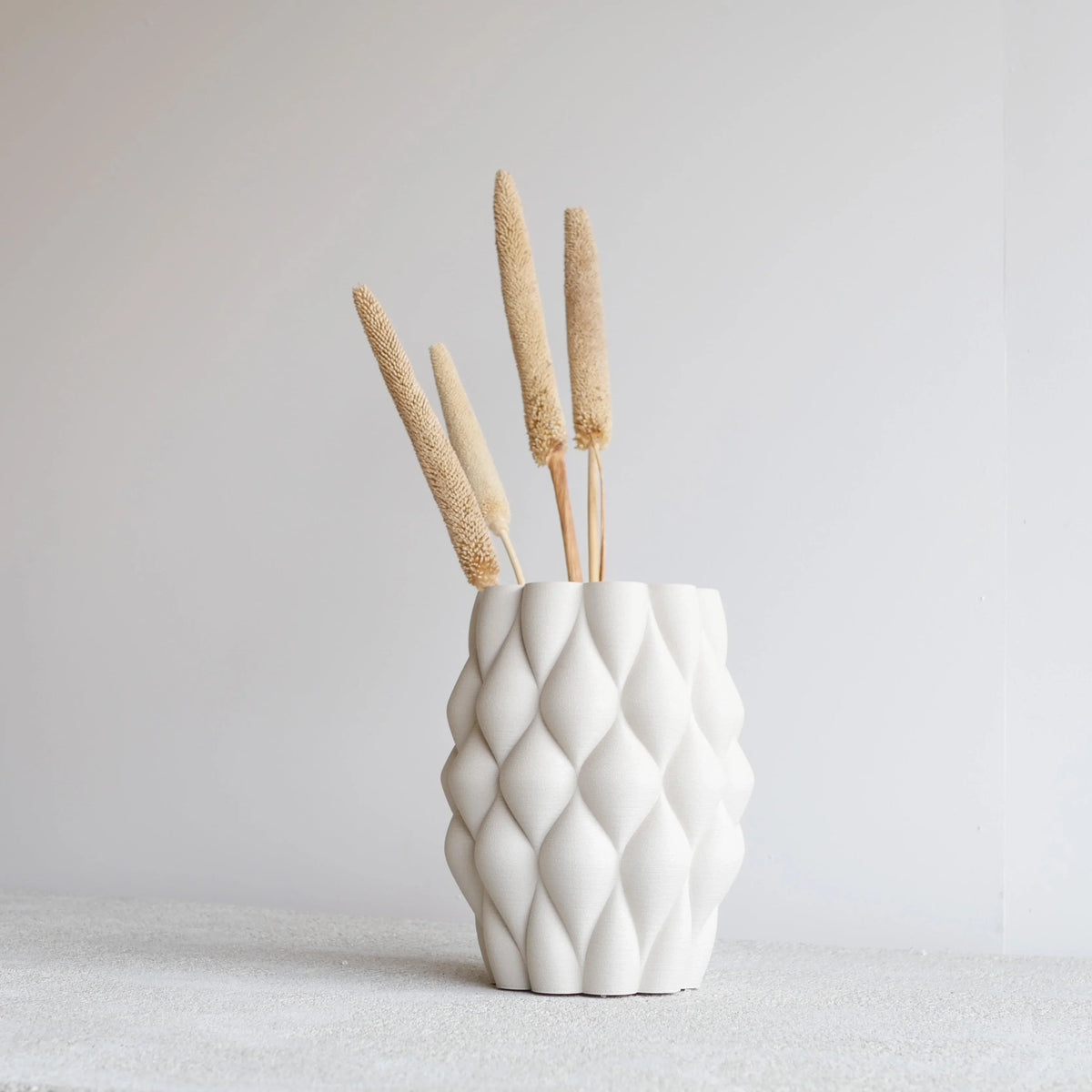 COPENHAGUE Vase - Minimum Design #color_mist white