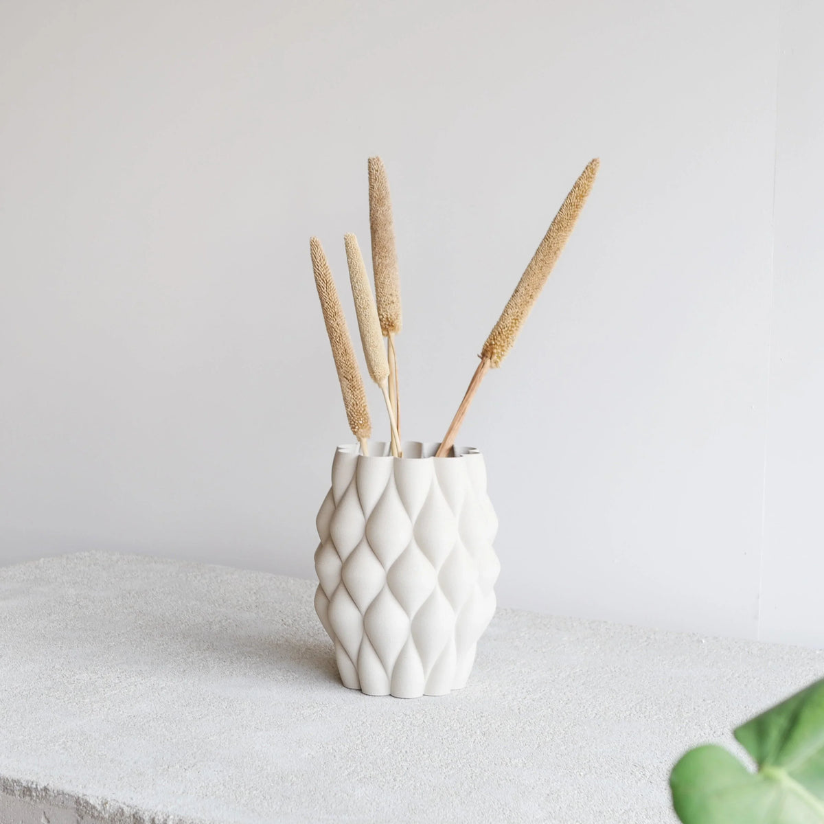 COPENHAGUE Vase - Minimum Design #color_mist white