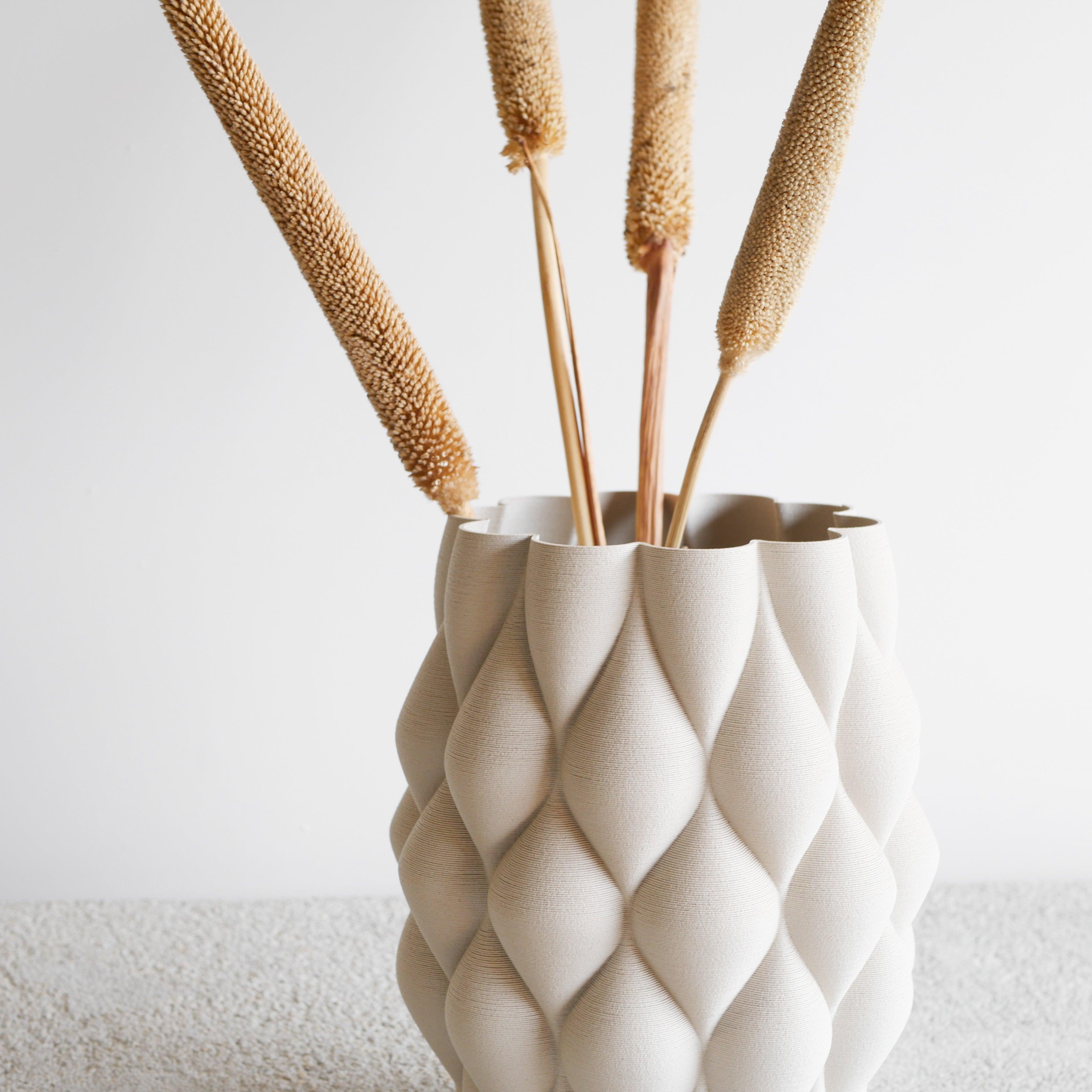 COPENHAGUE Vase - Minimum Design #color_mist white