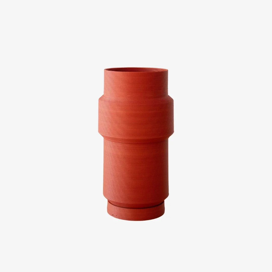 SYDNEY Totem Tall Floor Planter | Terracotta Rust