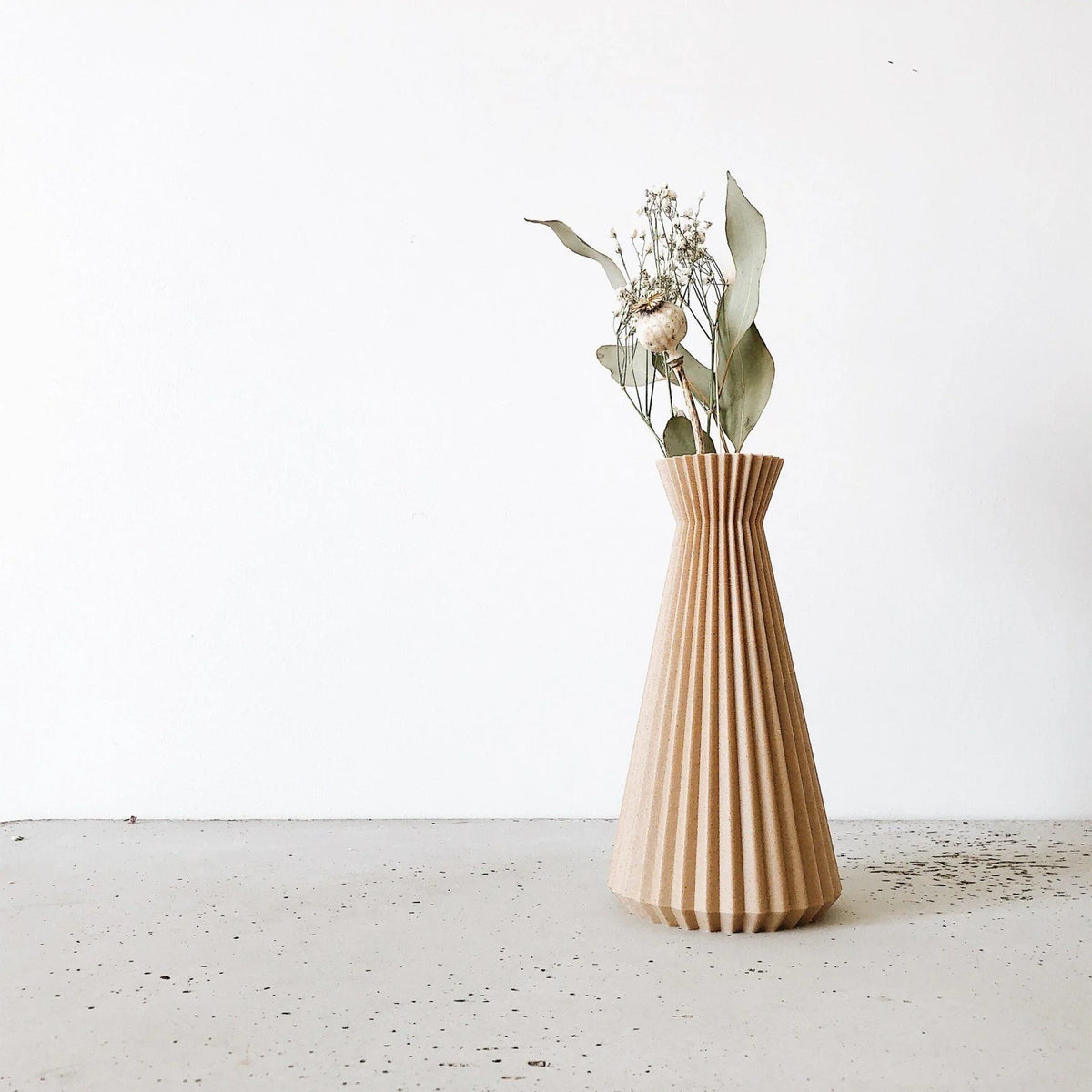 ISHI Vase - Minimum Design #color_Natural