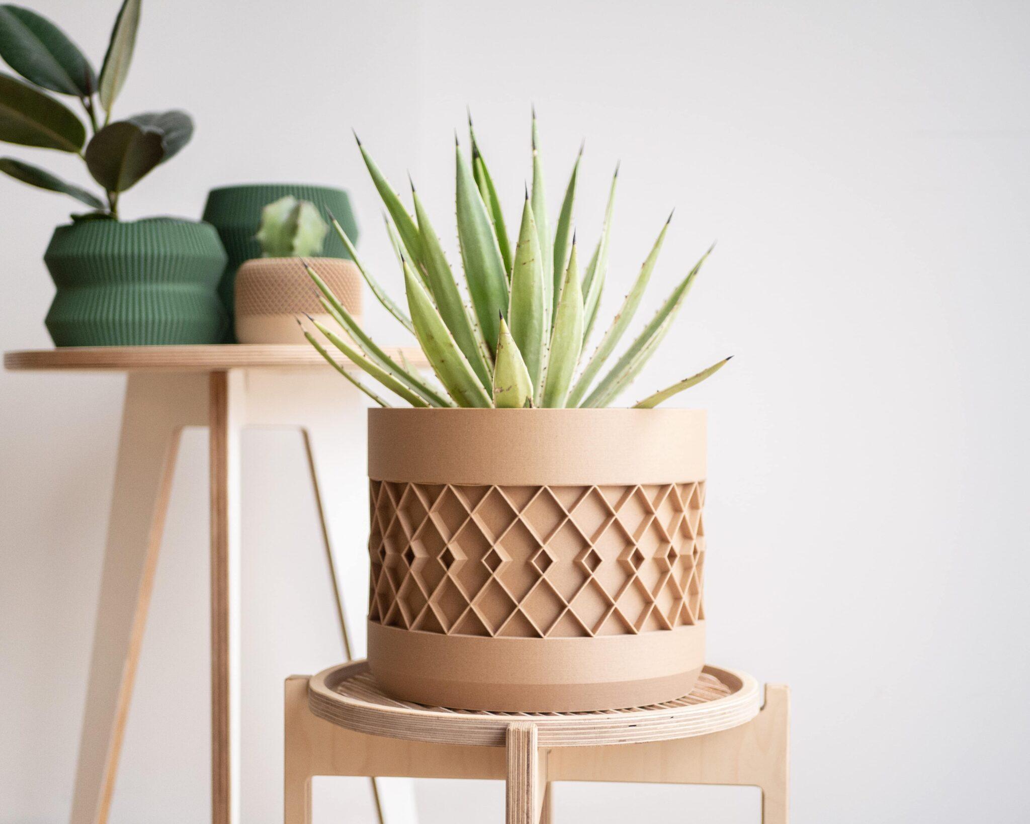 Large Indoor Planter - AZTEK - Minimum Design