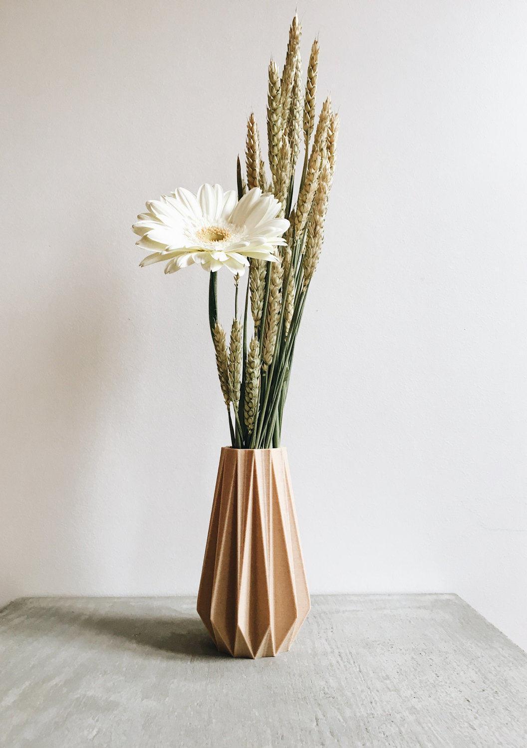 ORIGAMI Vase - Minimum Design #color_Natural