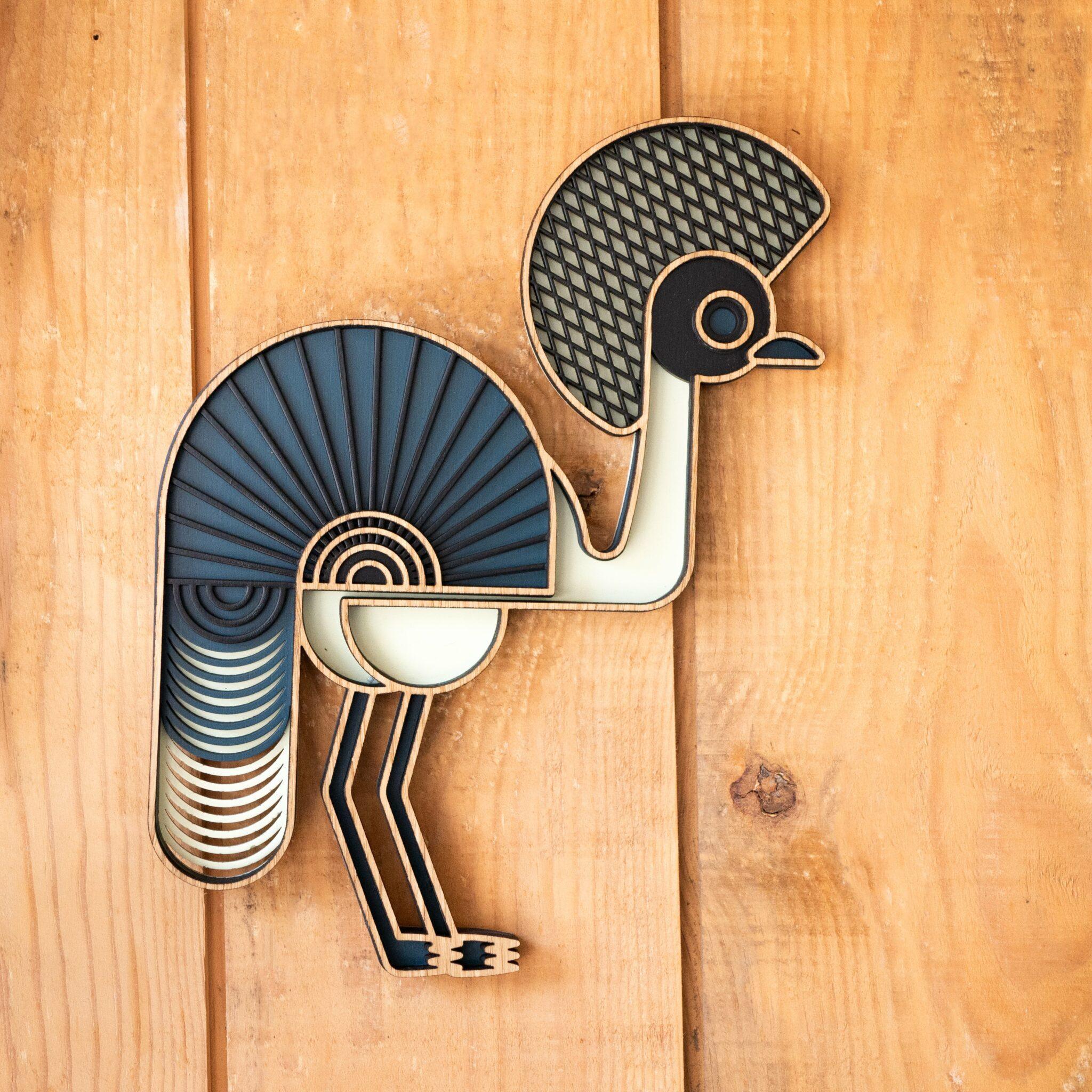Peacock wall decor