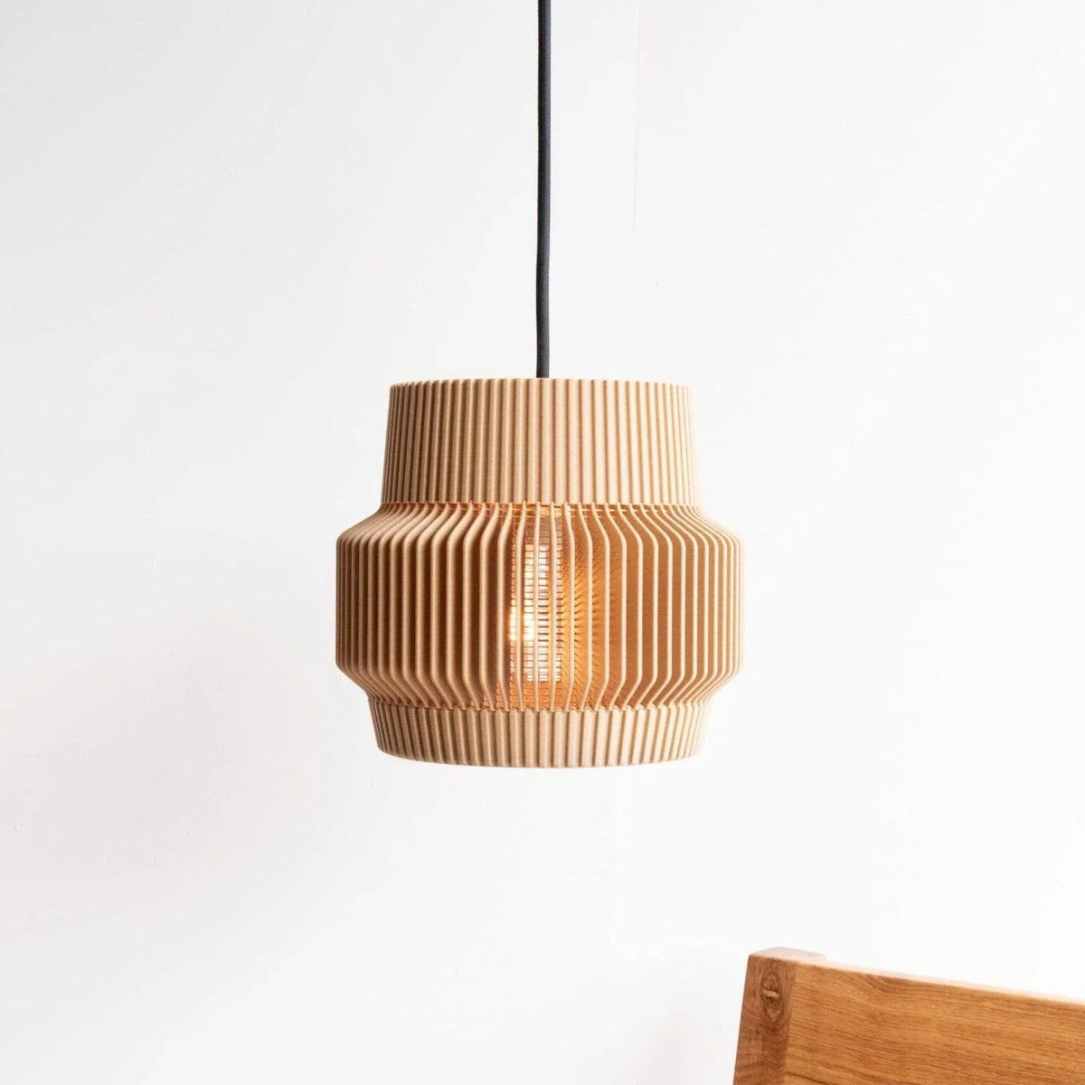 Sand pendant light