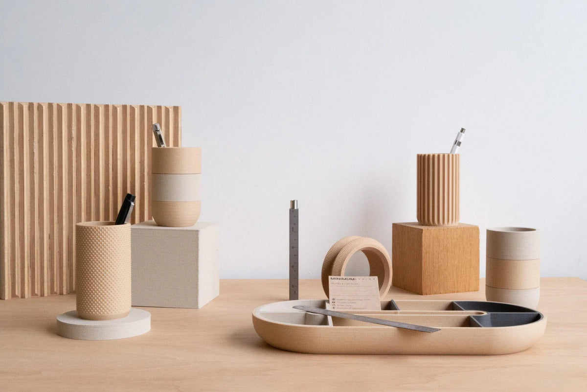 pen holder stockholm wood
