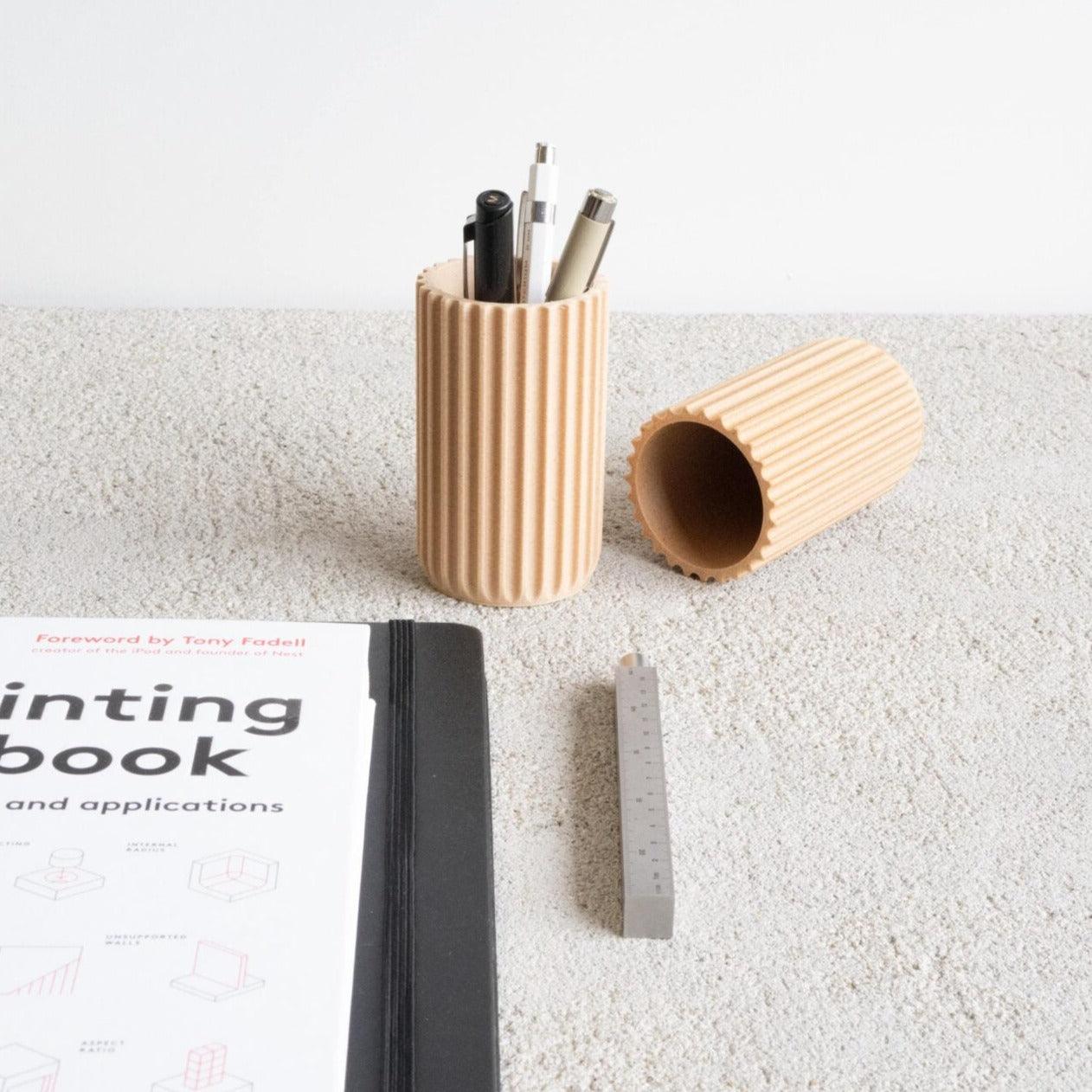pen holder stockholm wood
