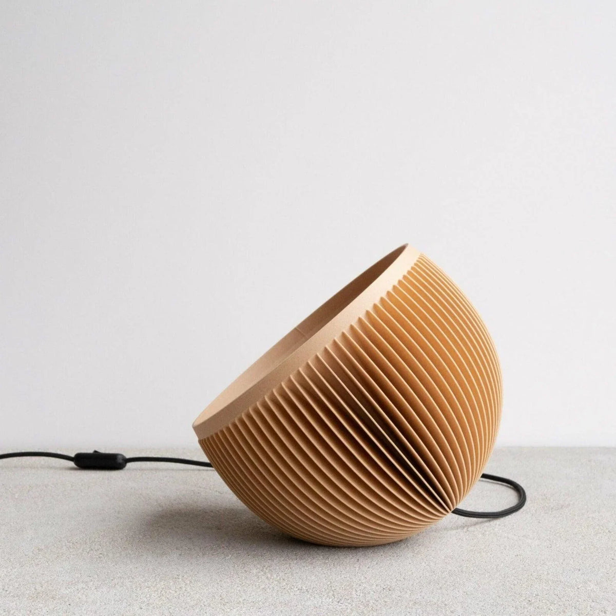 Wood table lamp - SUNSET - Minimum design