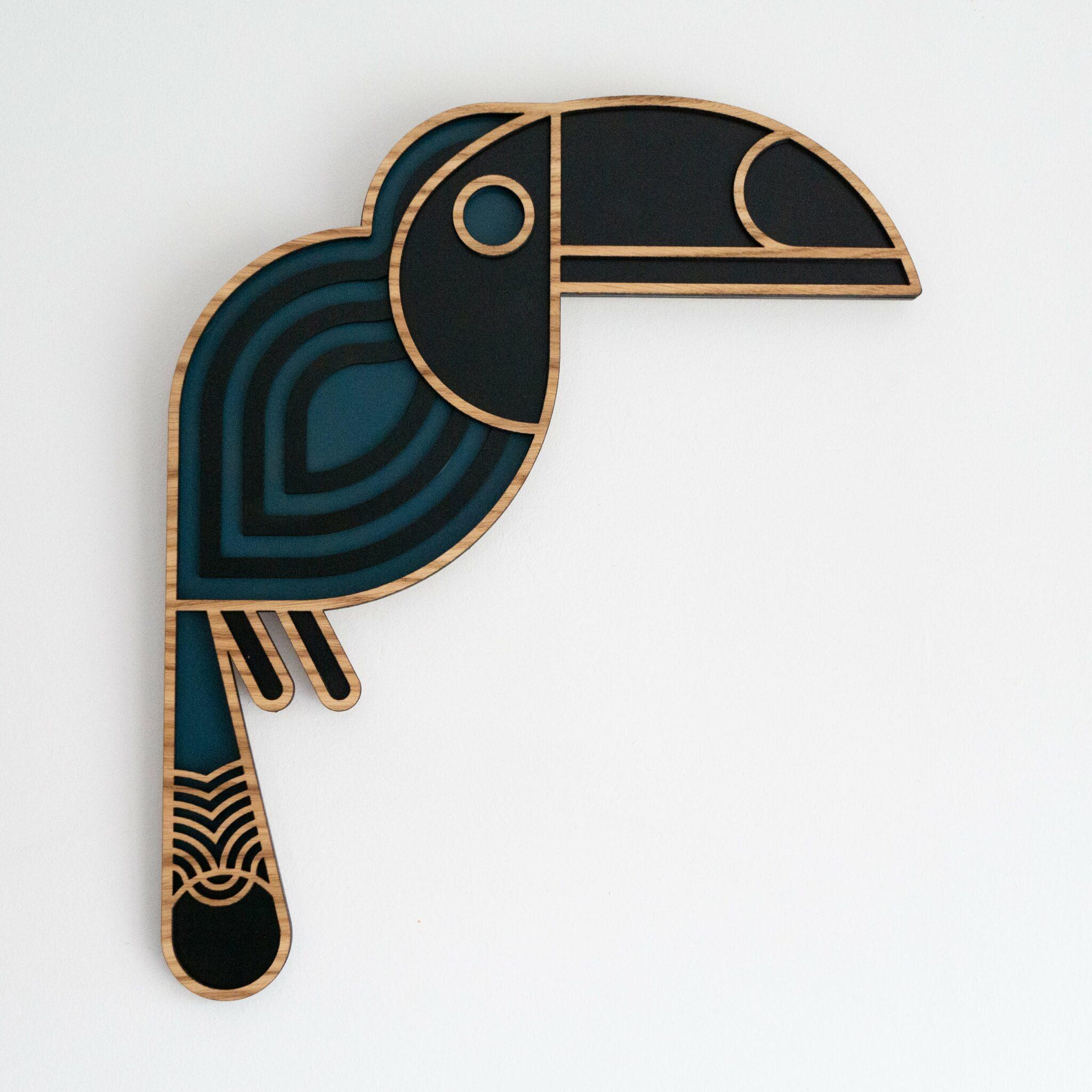 Toucan wall decor