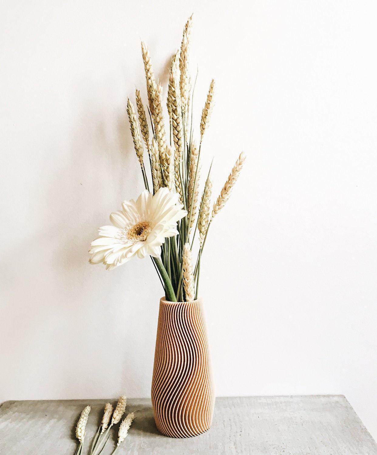 WAVE Vase - Minimum Design #color_natural