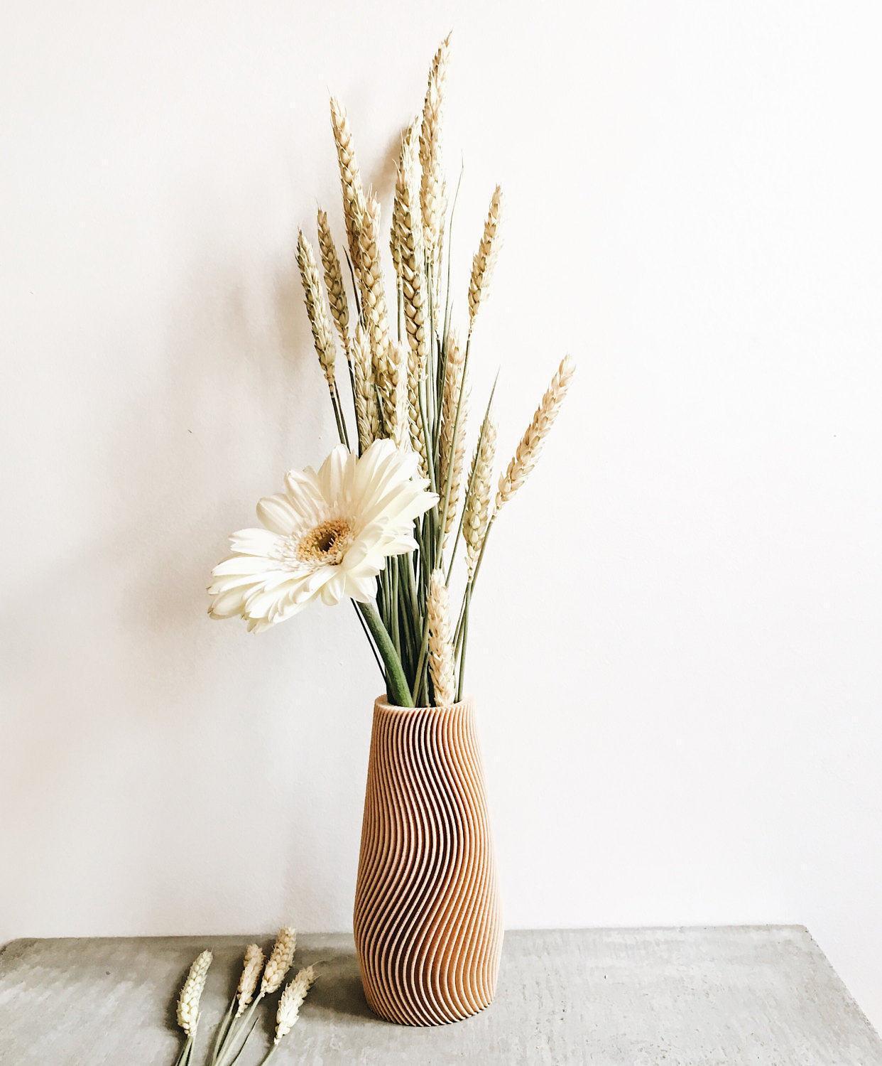 WAVE Vase - Minimum Design #color_natural #couleur_naturel