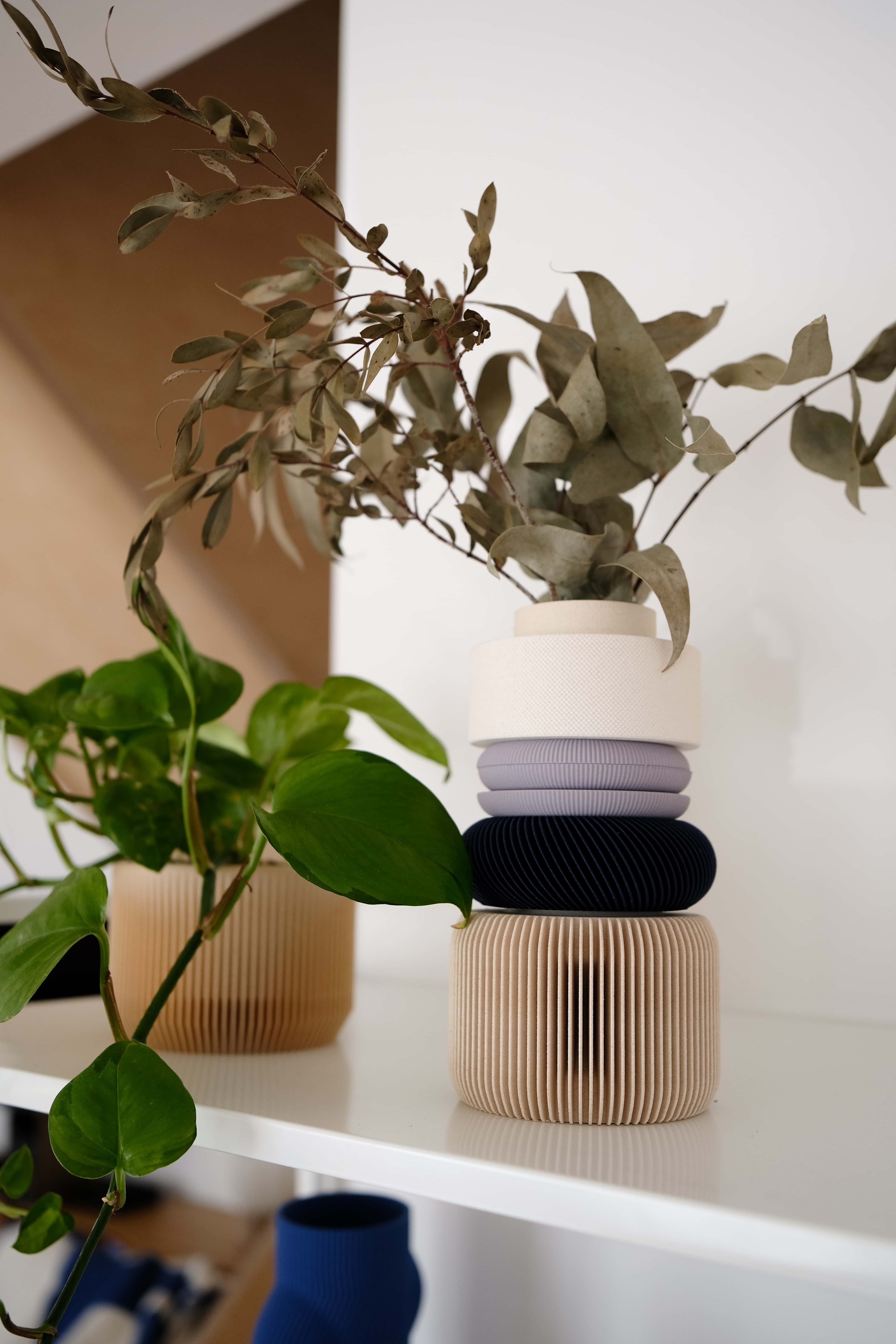 Modular Violet Vase