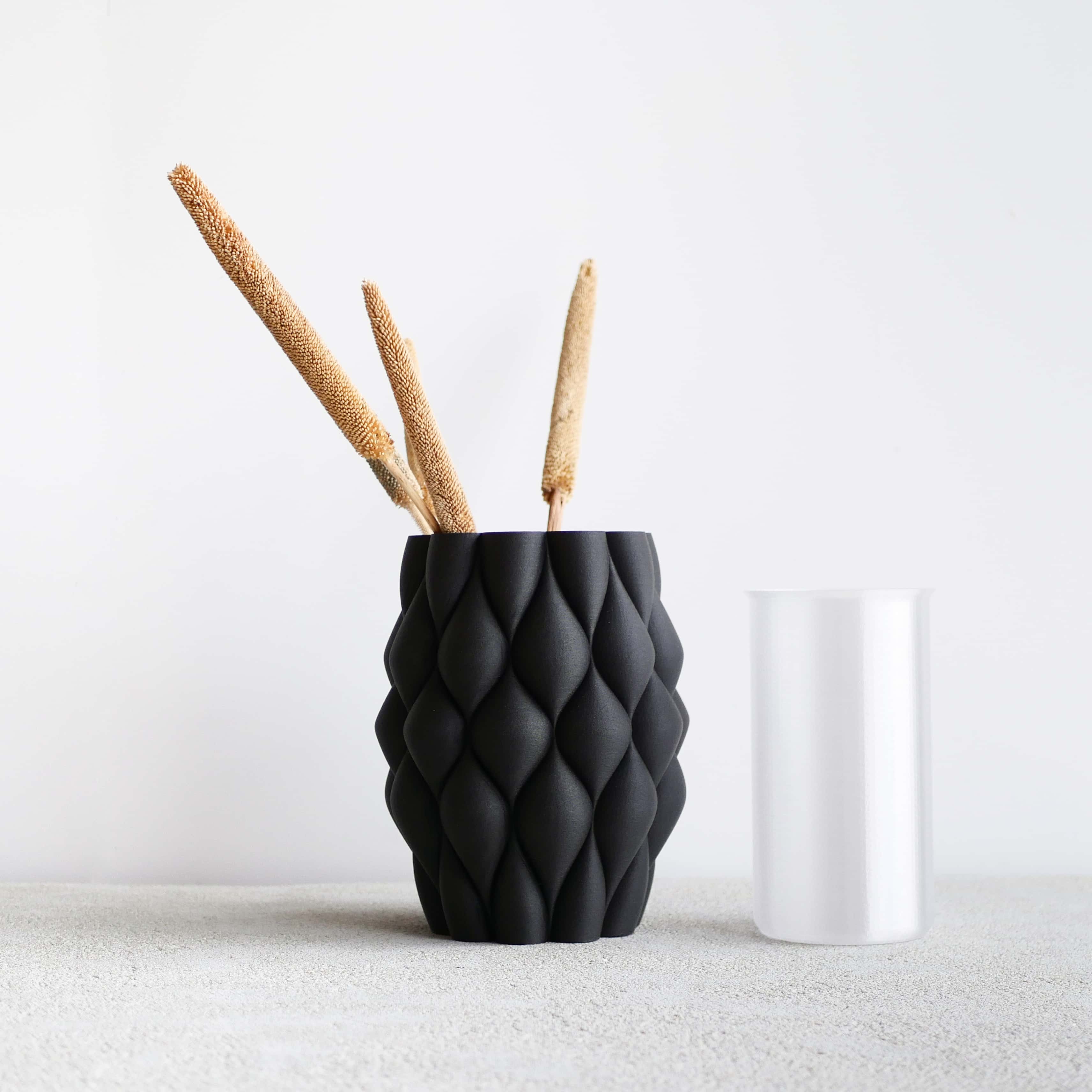 COPENHAGUE Vase - Minimum design #color_black