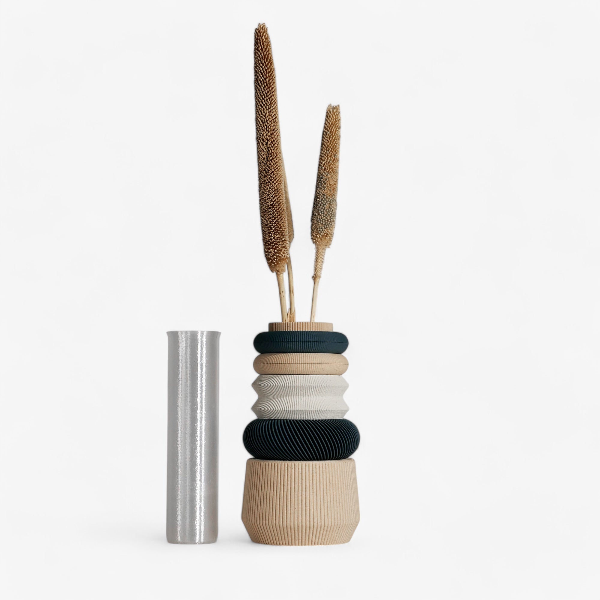 Blue Modular Vase - LAGUNE