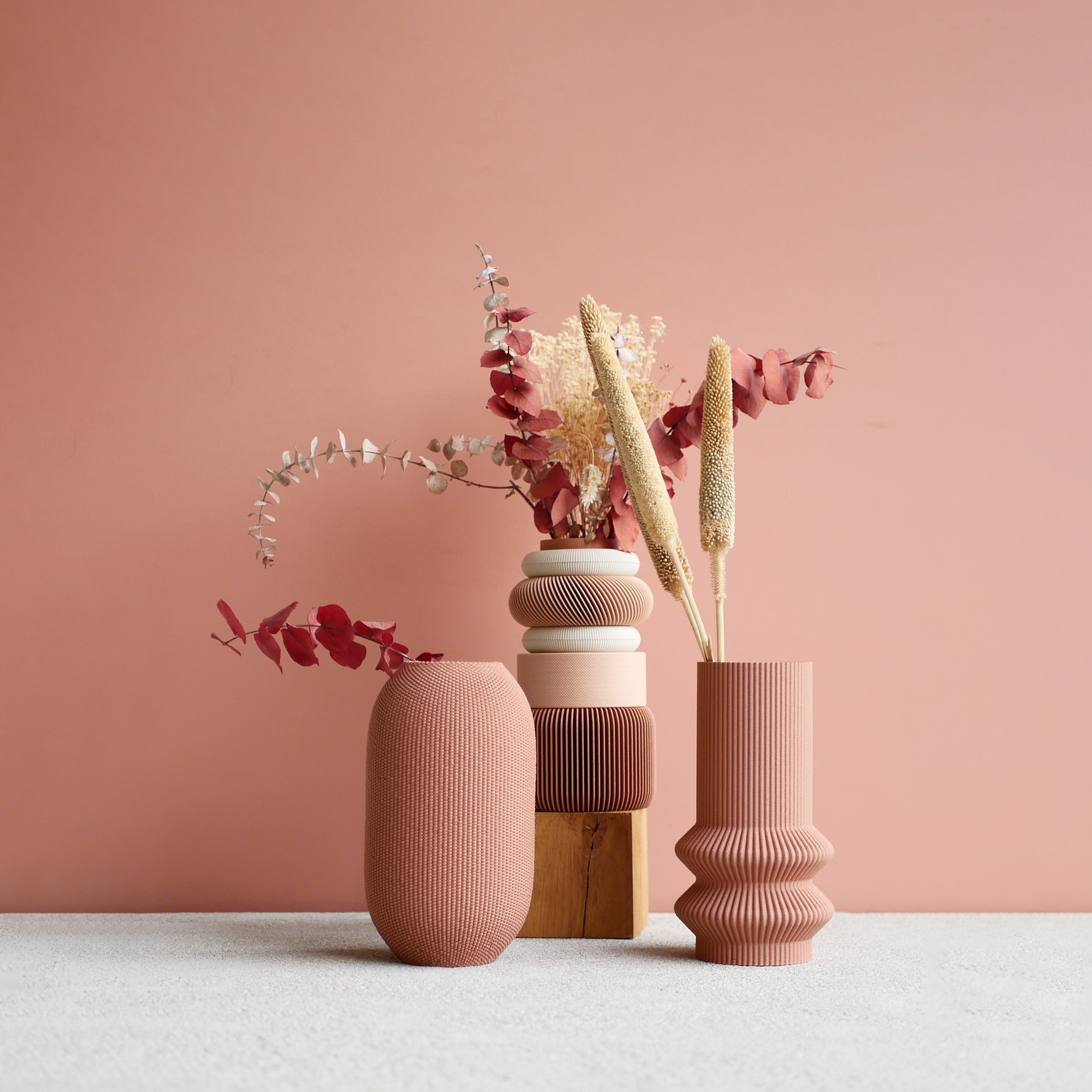 Perle Vase I Minimum Design #color_Terracotta