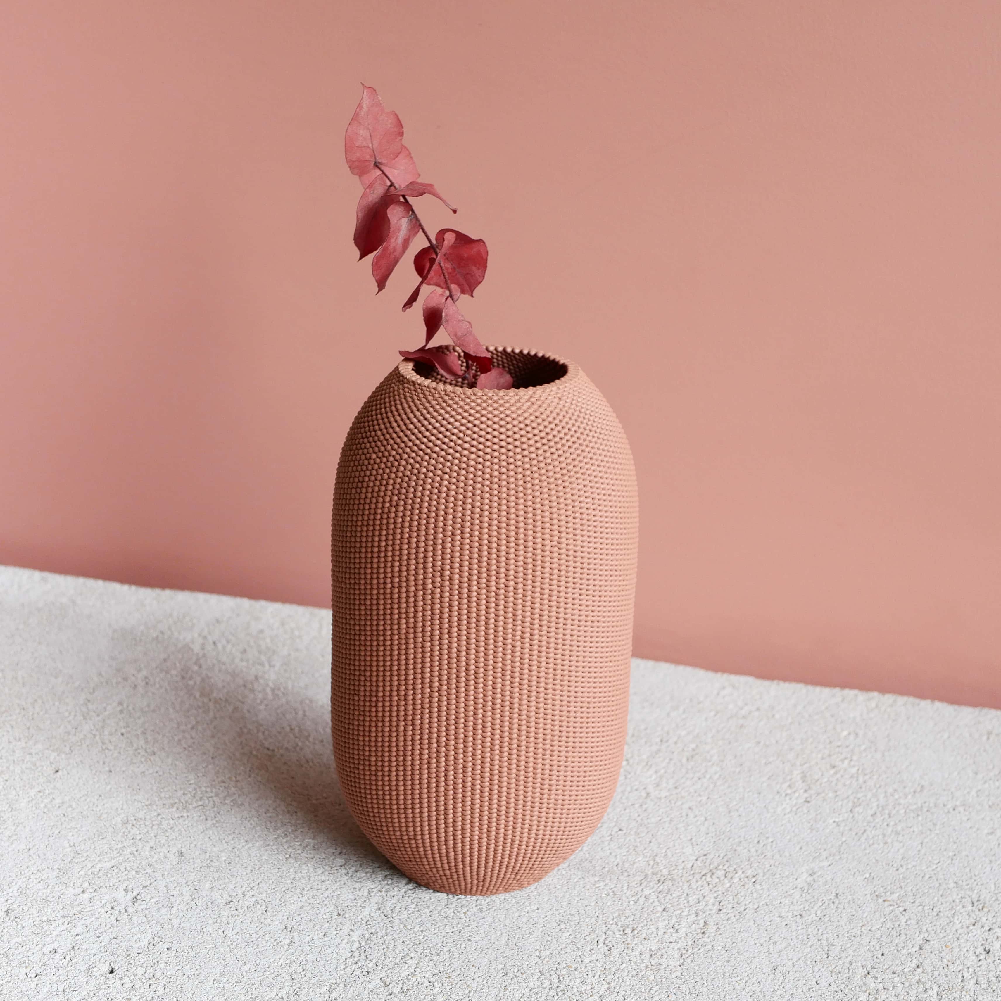 Perle Vase I Minimum Design #color_Terracotta