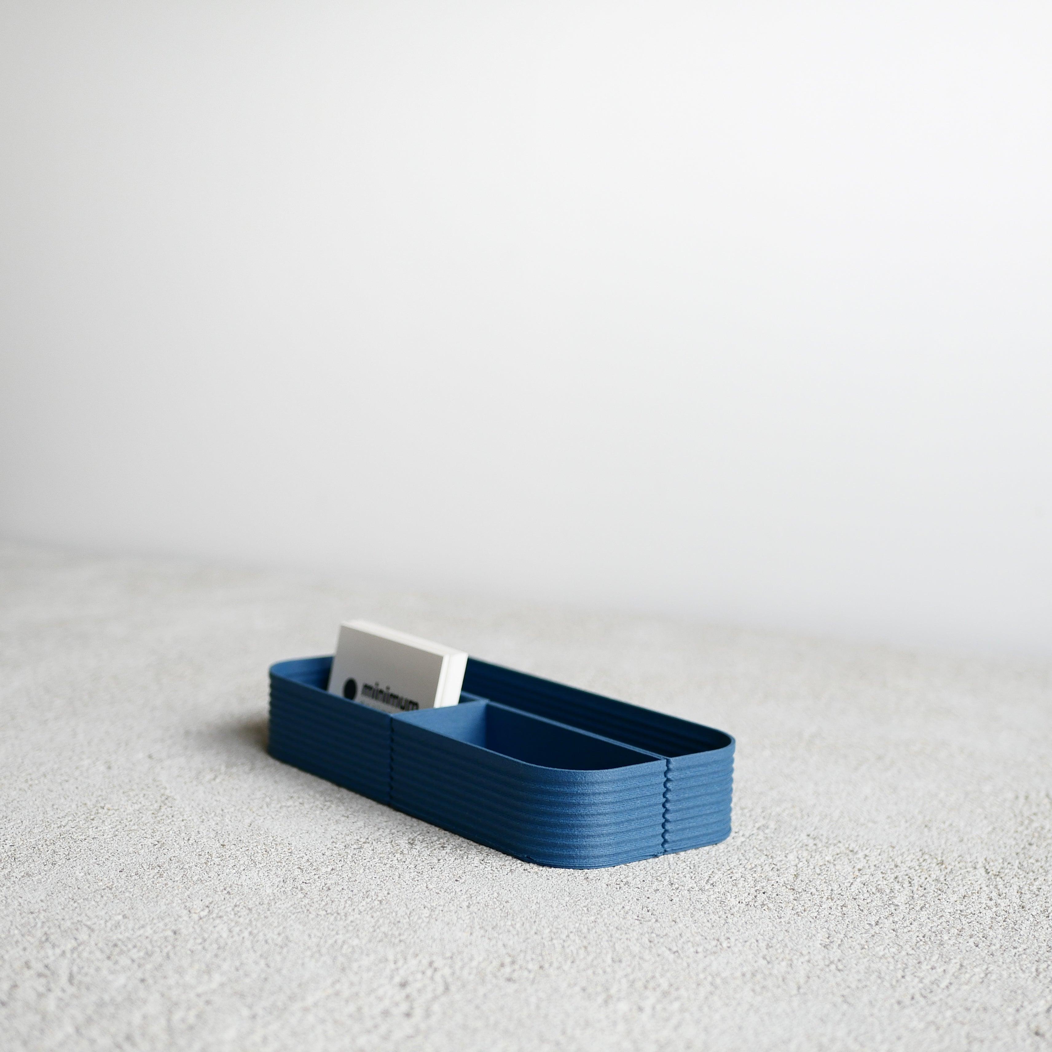 BROOKLYN 02 Desk organizer - Minimum Design #color_bright blue