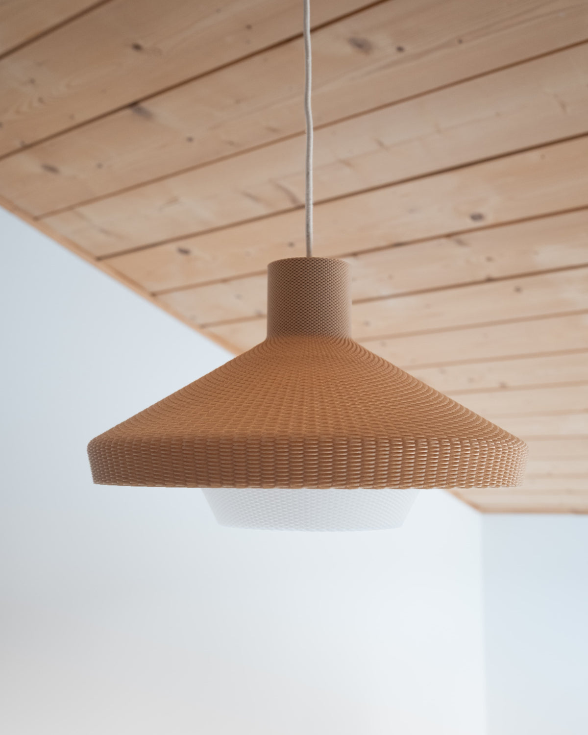 WOVE Pendant Light | Natural Wood