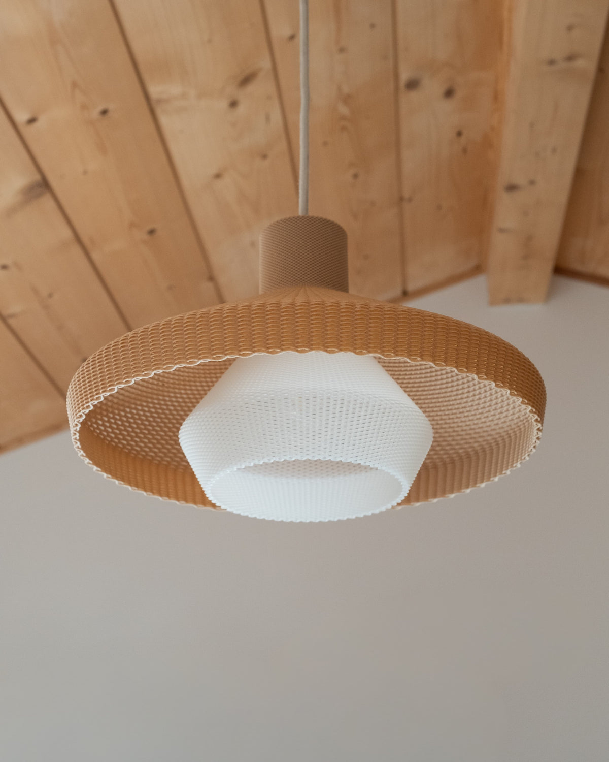 WOVE Pendant Light | Natural Wood