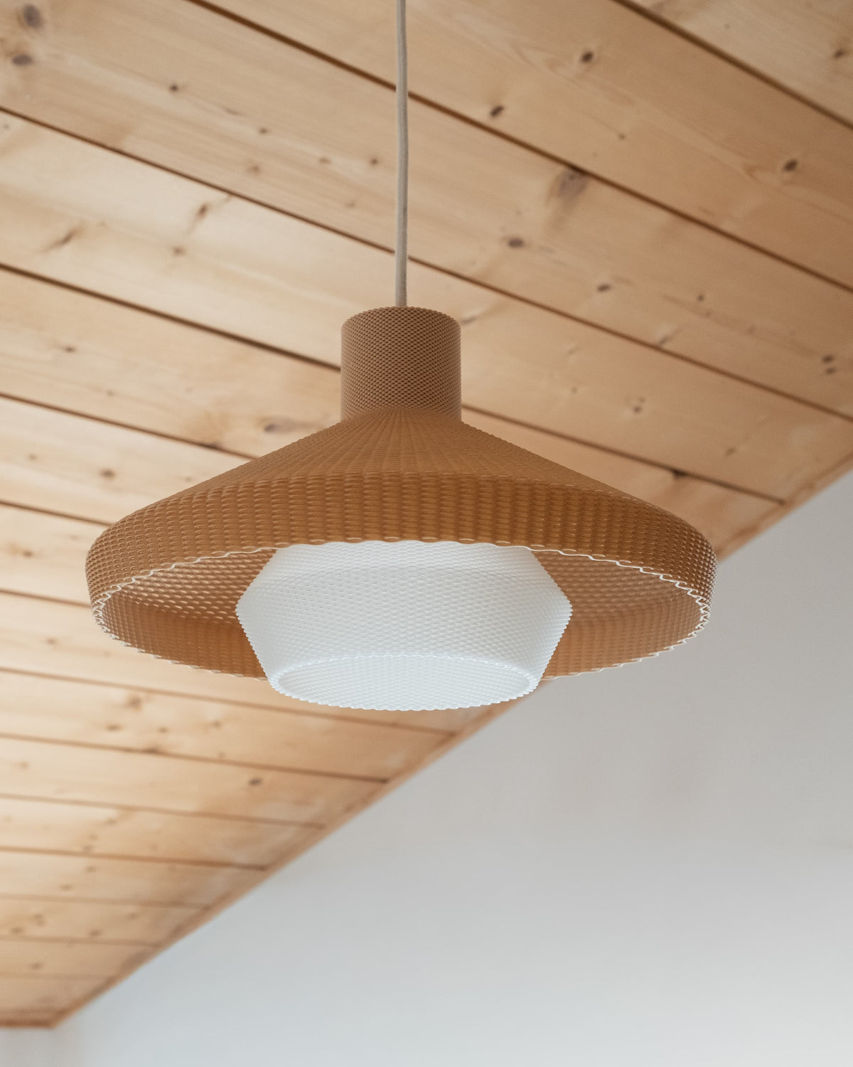 WOVE Pendant Light | Natural Wood