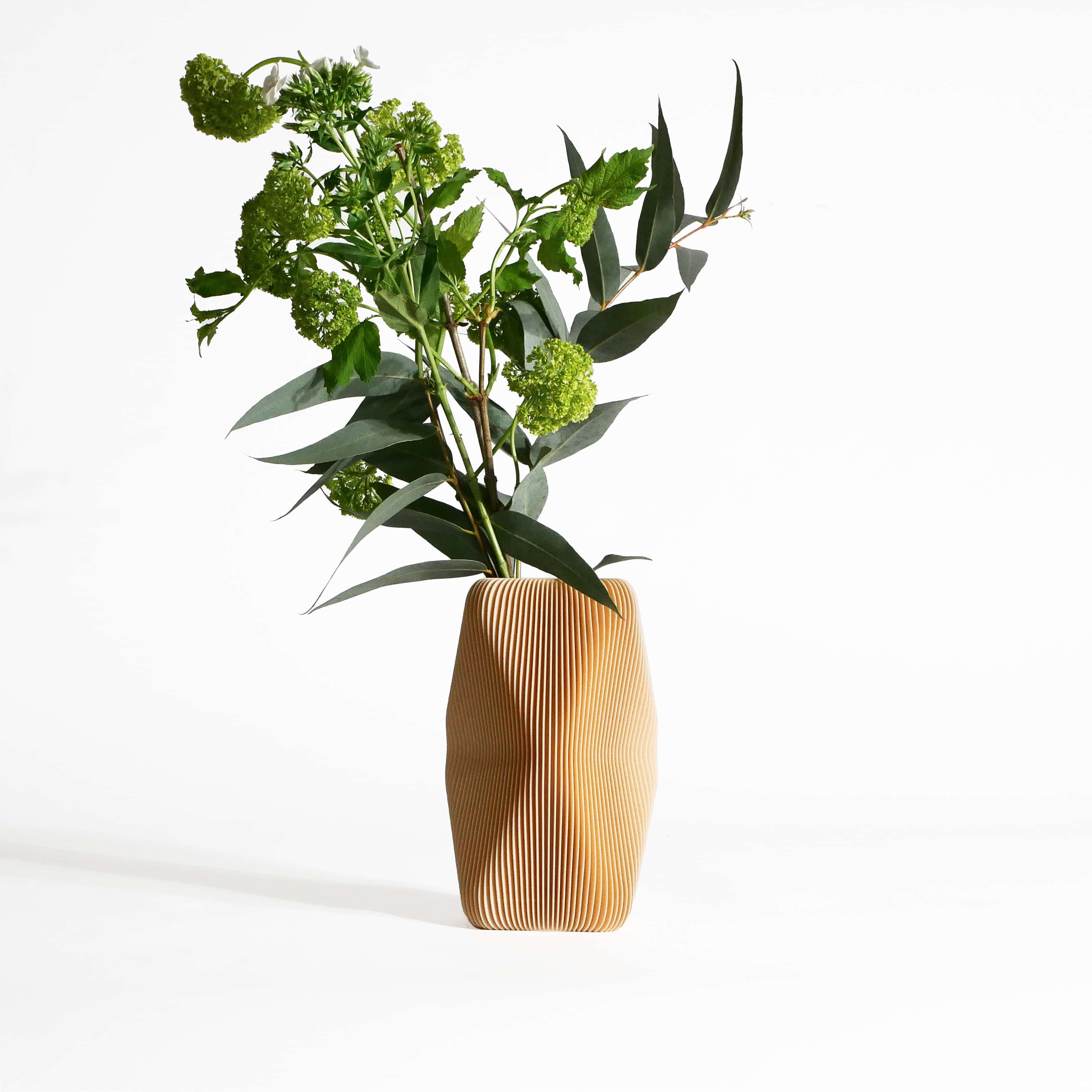 Soho Vase in natural wood – minimalist eco-friendly decor – handmade in France #color_natural