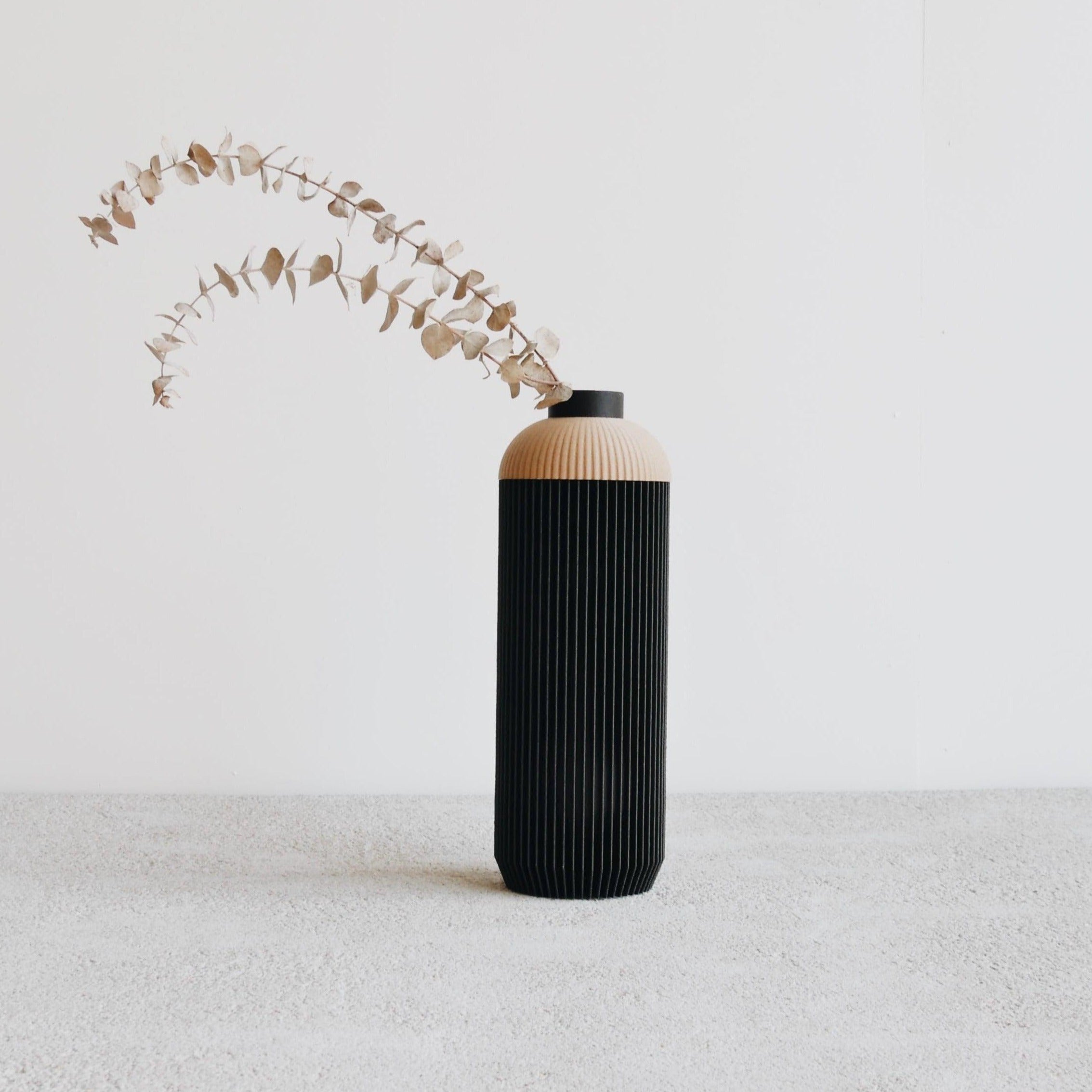ONDE Vase - Minimum Design #color_black