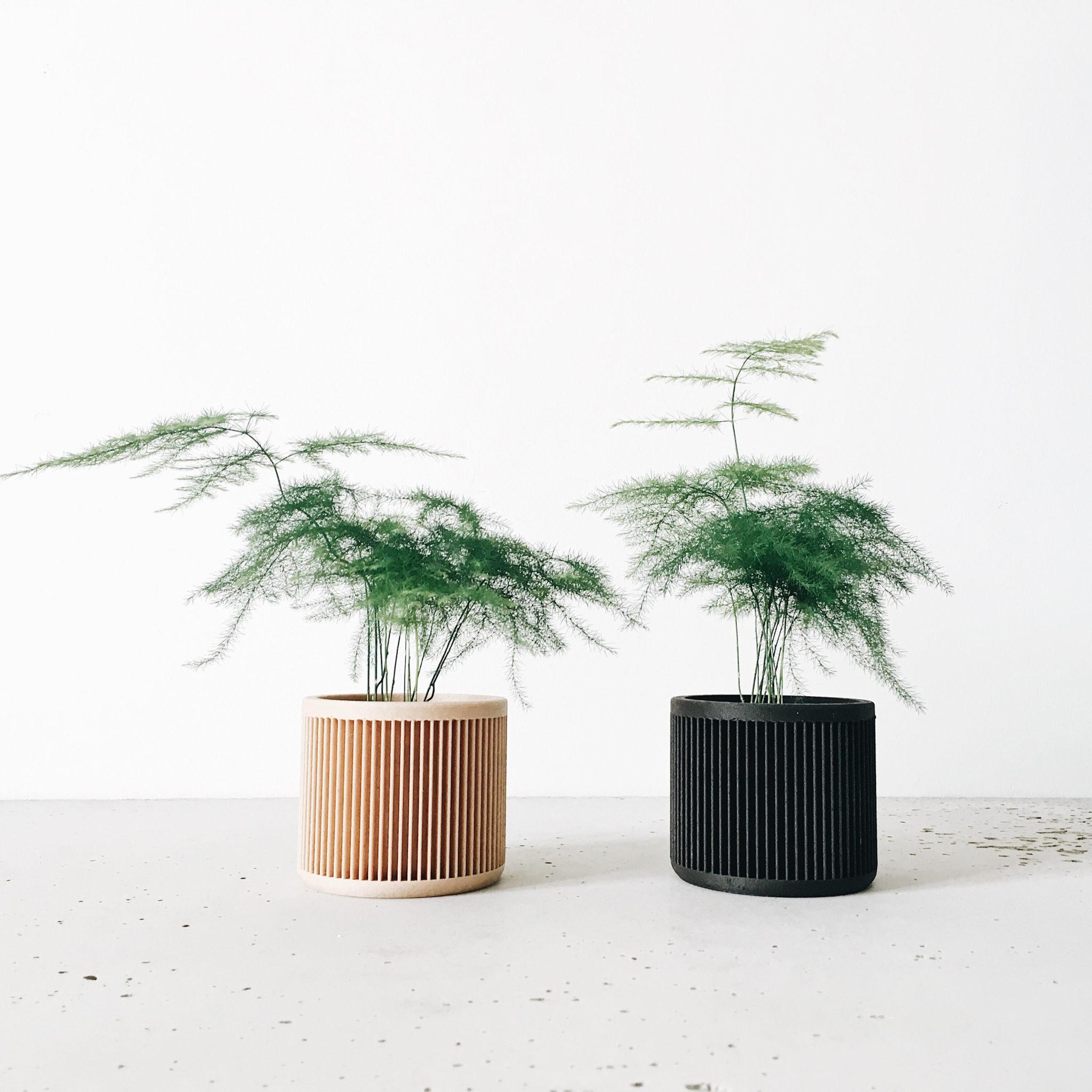 Set of 2 planters - JAPAN - Minimum Design 