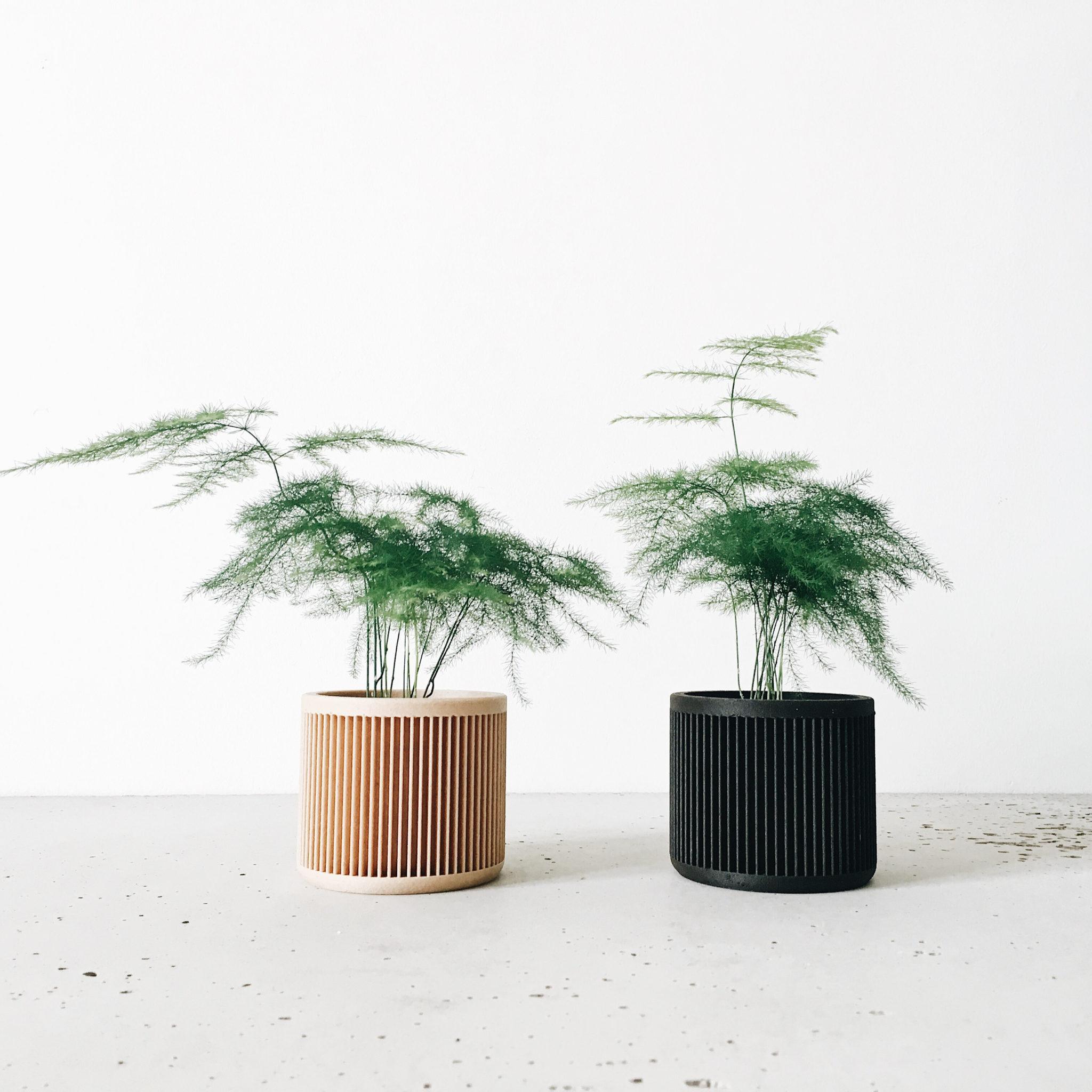 Set of 2 planters - JAPAN - Minimum Design 
